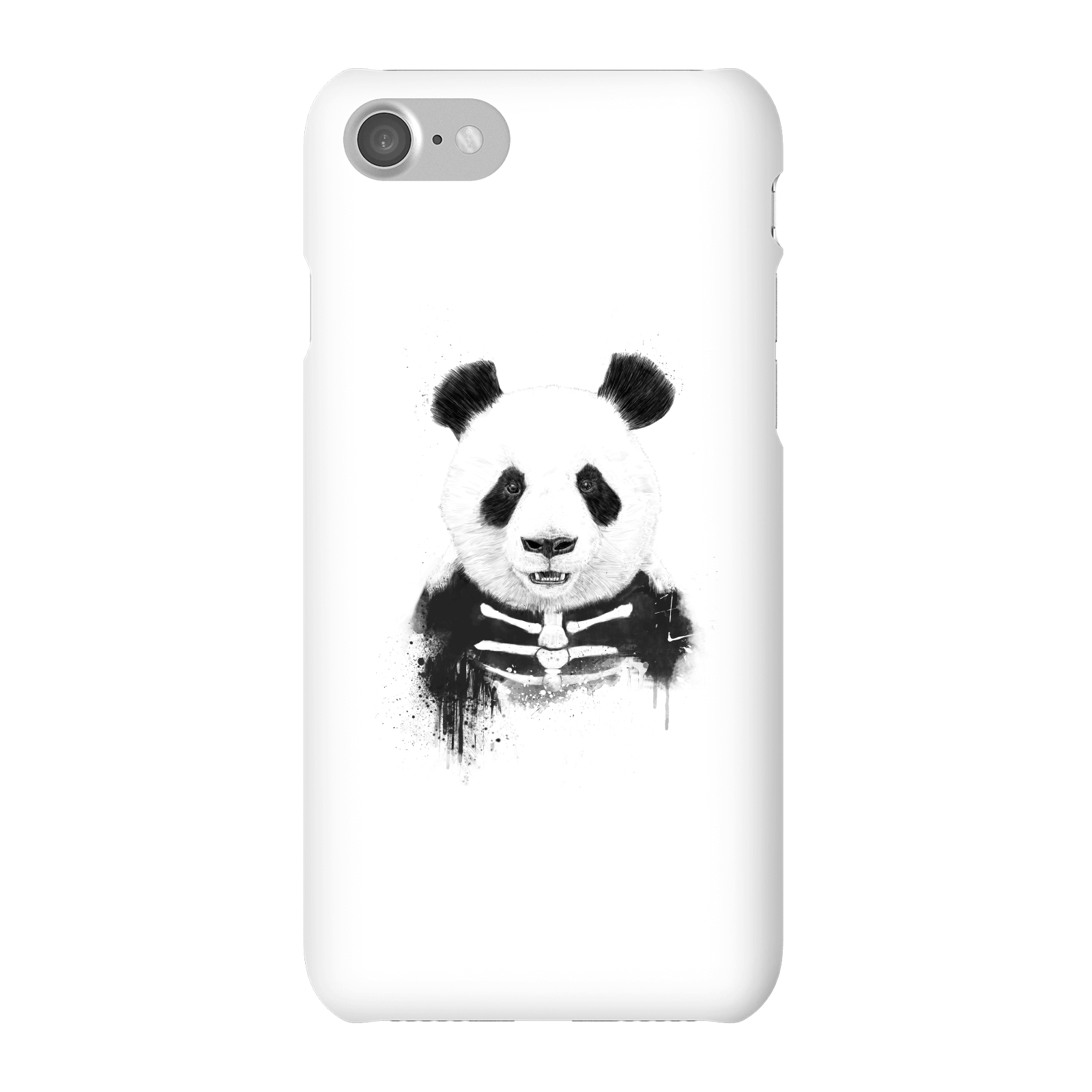 Balazs Solti Skull Panda Phone Case for iPhone and Android - iPhone 7 - Snap Case - Gloss