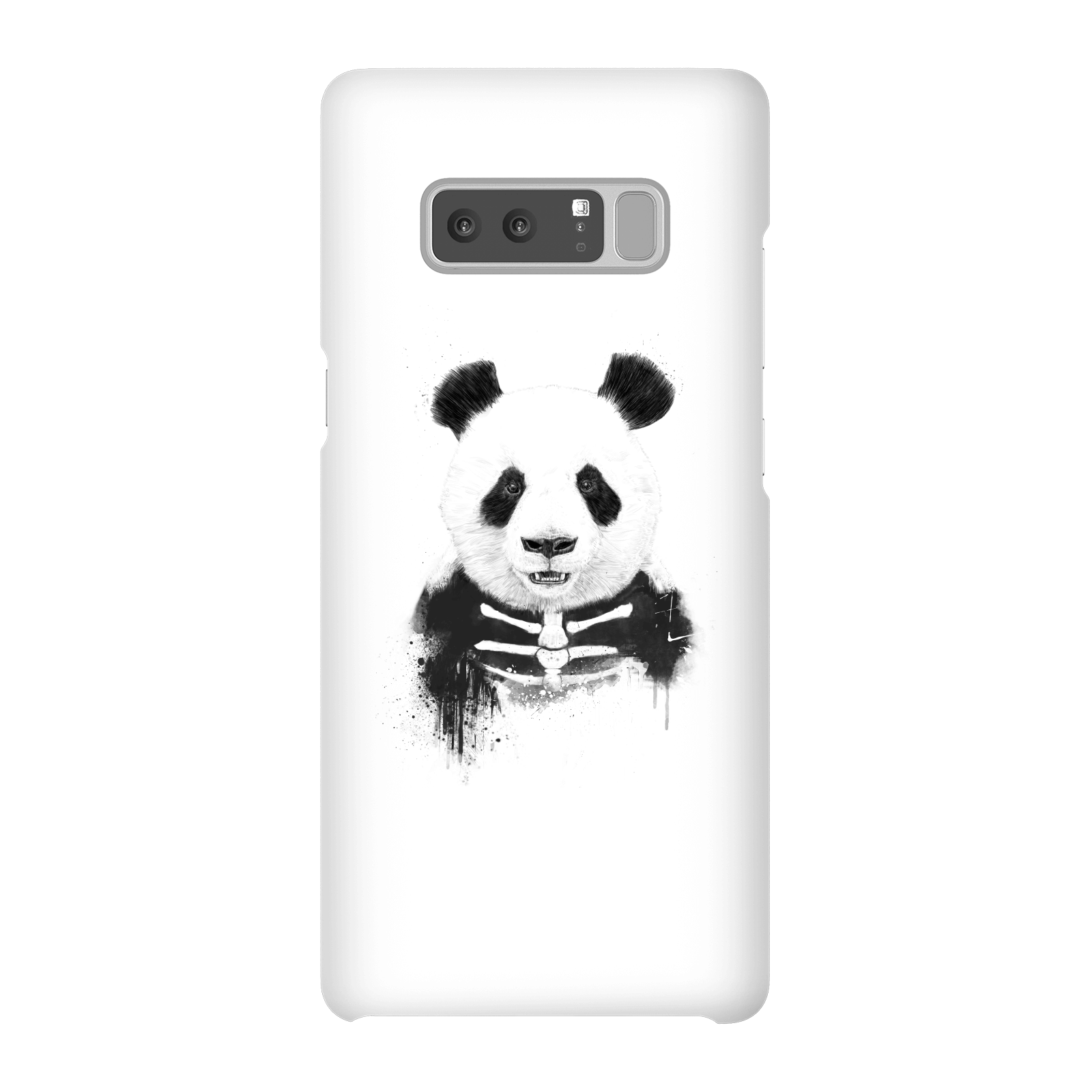 Balazs Solti Skull Panda Phone Case for iPhone and Android - Samsung Note 8 - Snap Case - Gloss