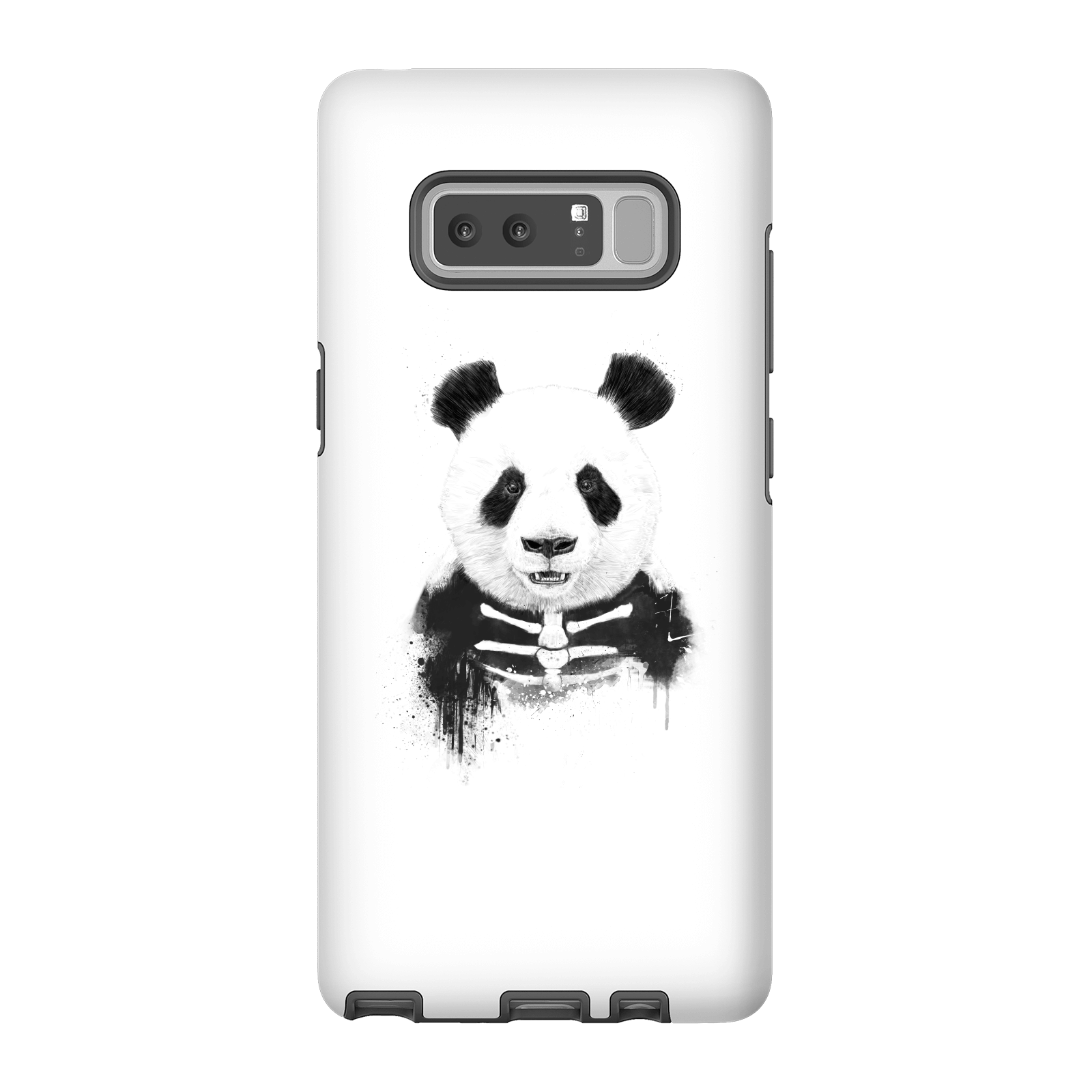 Balazs Solti Skull Panda Phone Case for iPhone and Android - Samsung Note 8 - Tough Case - Gloss
