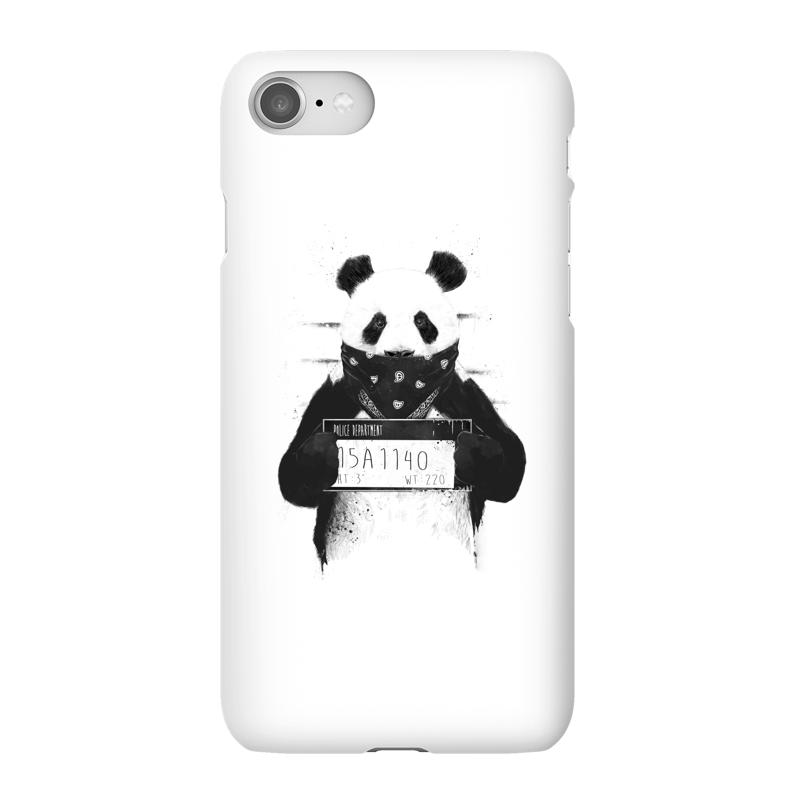 Balazs Solti Bandana Panda Phone Case for iPhone and Android - iPhone 8 - Snap Case - Matte