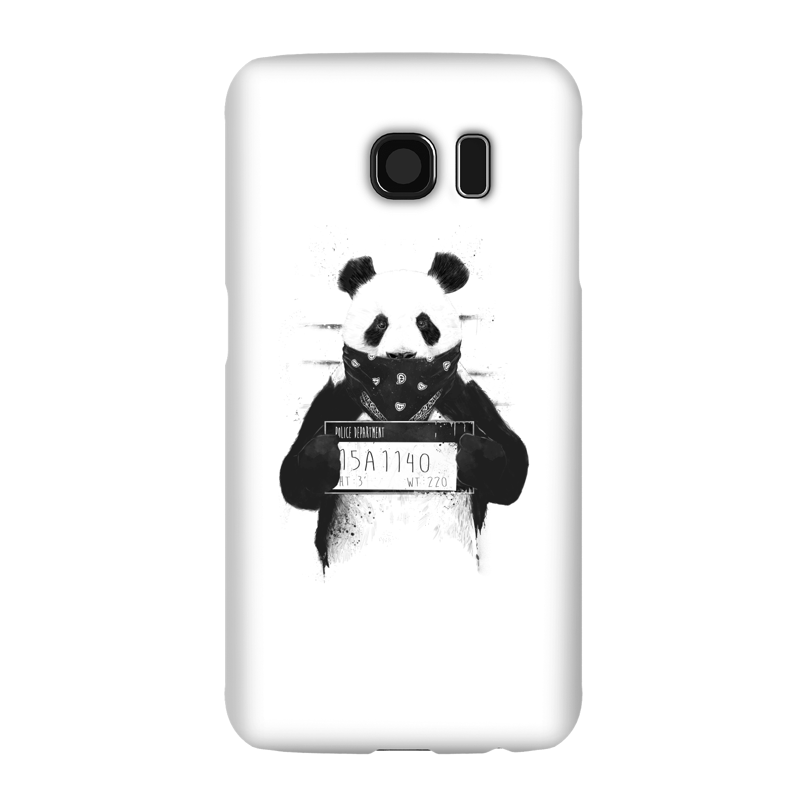 Balazs Solti Bandana Panda Phone Case for iPhone and Android - Samsung S6 - Snap Case - Matte