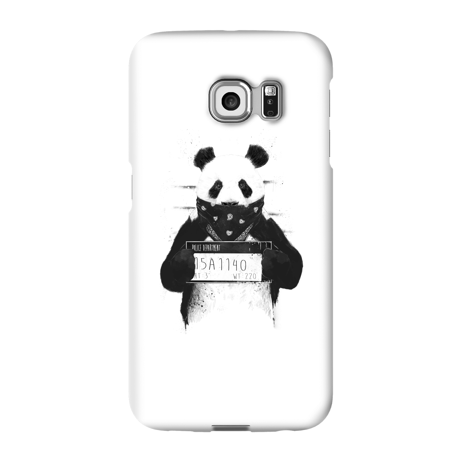 Balazs Solti Bandana Panda Phone Case for iPhone and Android - Samsung S6 Edge - Snap Case - Matte