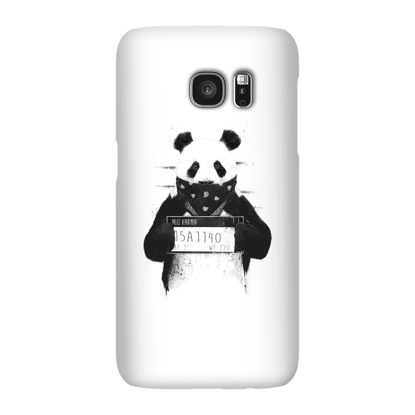 Balazs Solti Bandana Panda Phone Case for iPhone and Android - Samsung S7 - Snap Case - Matte