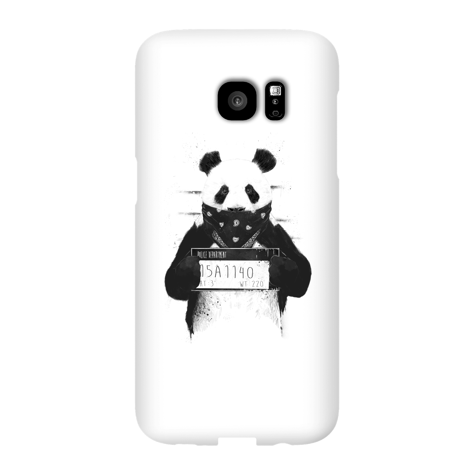 Balazs Solti Bandana Panda Phone Case for iPhone and Android - Samsung S7 Edge - Snap Case - Matte