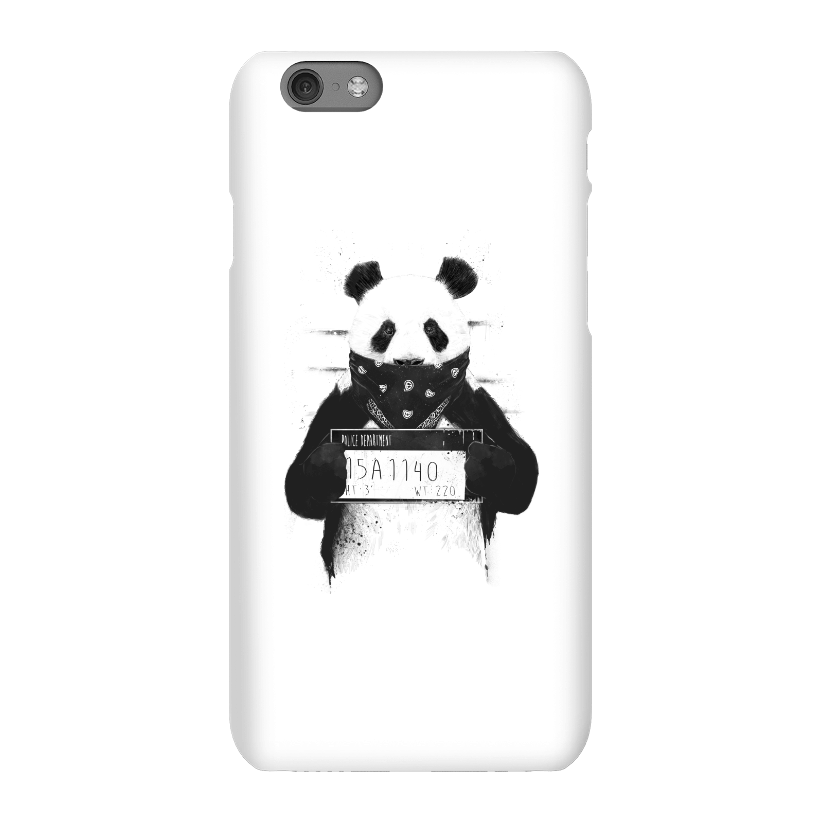 Balazs Solti Bandana Panda Phone Case for iPhone and Android - iPhone 6S - Snap Case - Gloss