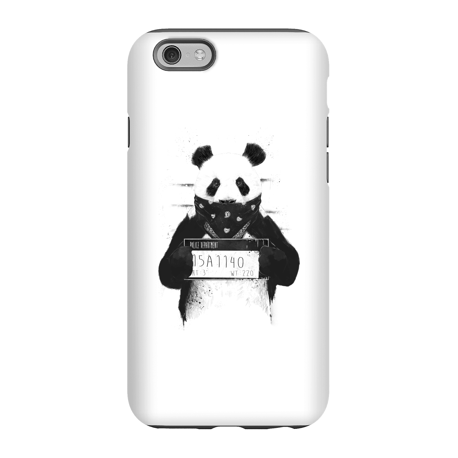 Balazs Solti Bandana Panda Phone Case for iPhone and Android - iPhone 6 - Tough Case - Gloss