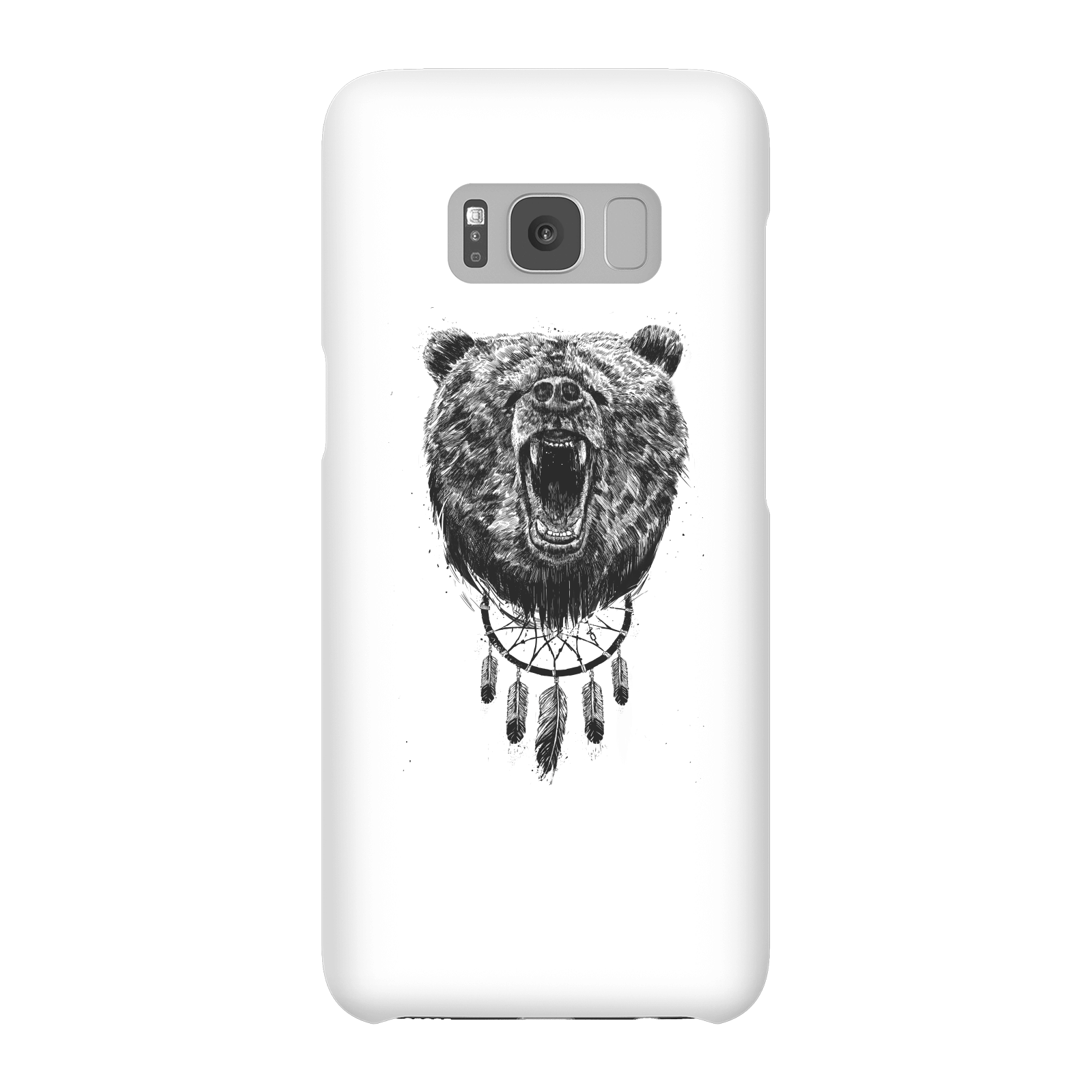Balazs Solti Dreamcatcher Bear Phone Case for iPhone and Android - Samsung S8 - Snap Case - Matte