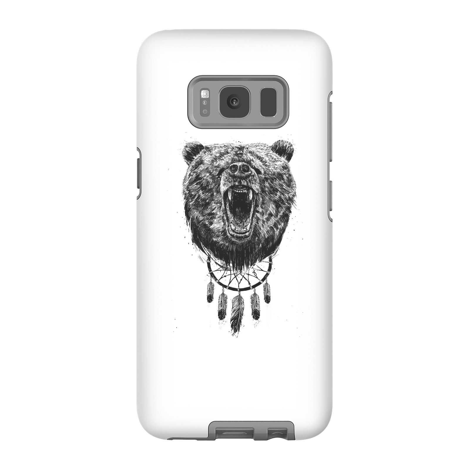 Balazs Solti Dreamcatcher Bear Phone Case for iPhone and Android - Samsung S8 - Tough Case - Gloss