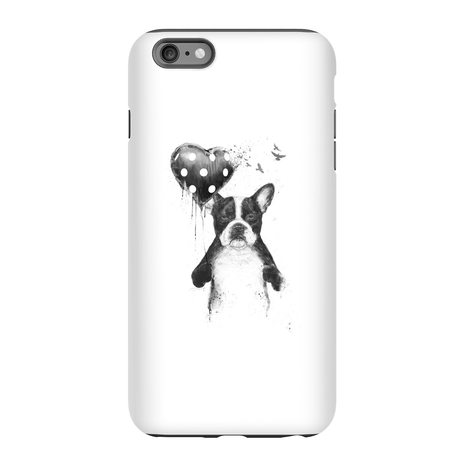 Balazs Solti Bulldog And Balloon Phone Case for iPhone and Android - iPhone 6 Plus - Tough Case - Gloss