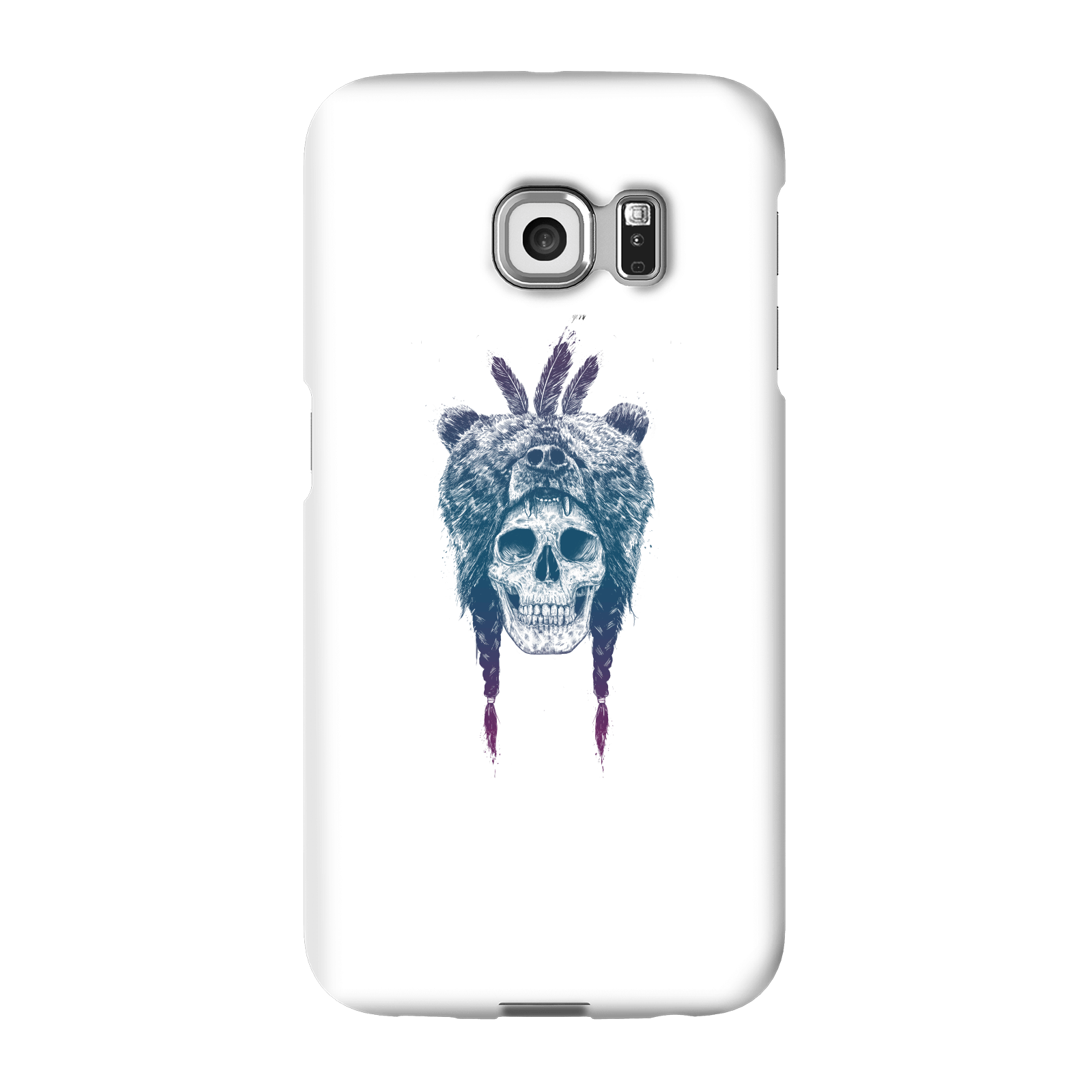 Balazs Solti Bear Head Phone Case for iPhone and Android - Samsung S6 Edge Plus - Snap Case - Gloss