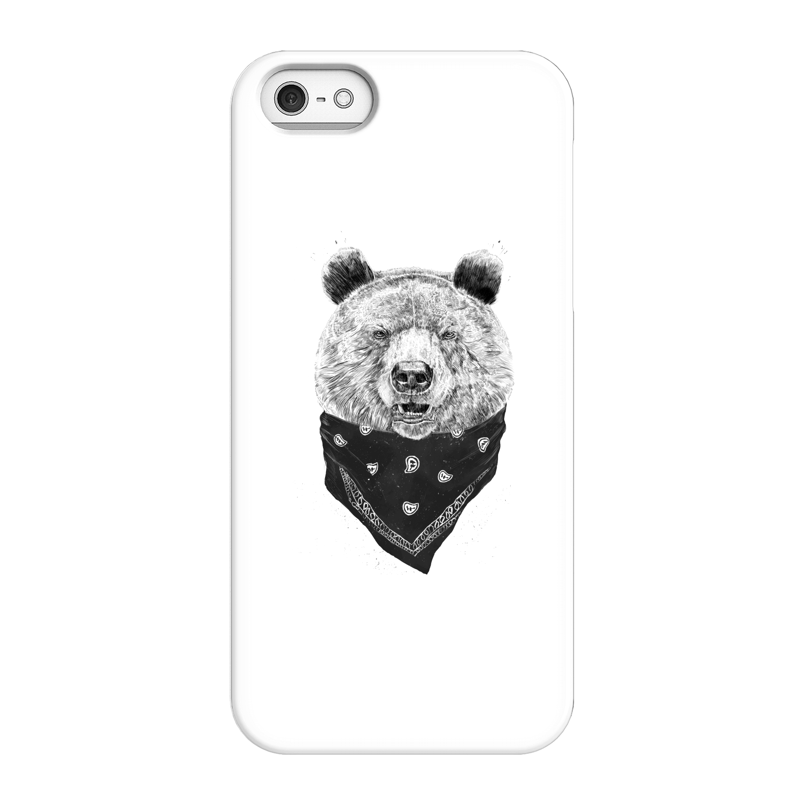 Balazs Solti Bandana Panda Phone Case for iPhone and Android - iPhone 5/5s - Snap Case - Matte