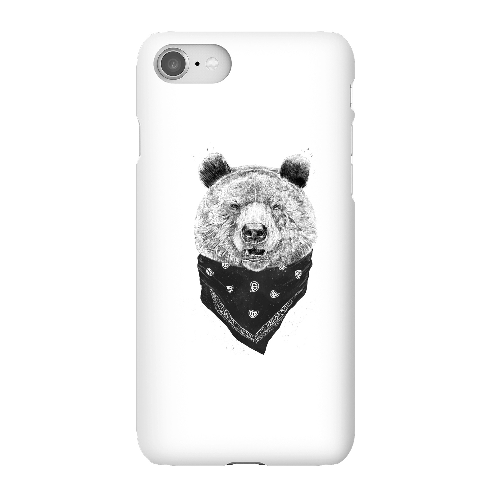 Balazs Solti Bandana Panda Phone Case for iPhone and Android - iPhone 8 - Snap Case - Matte