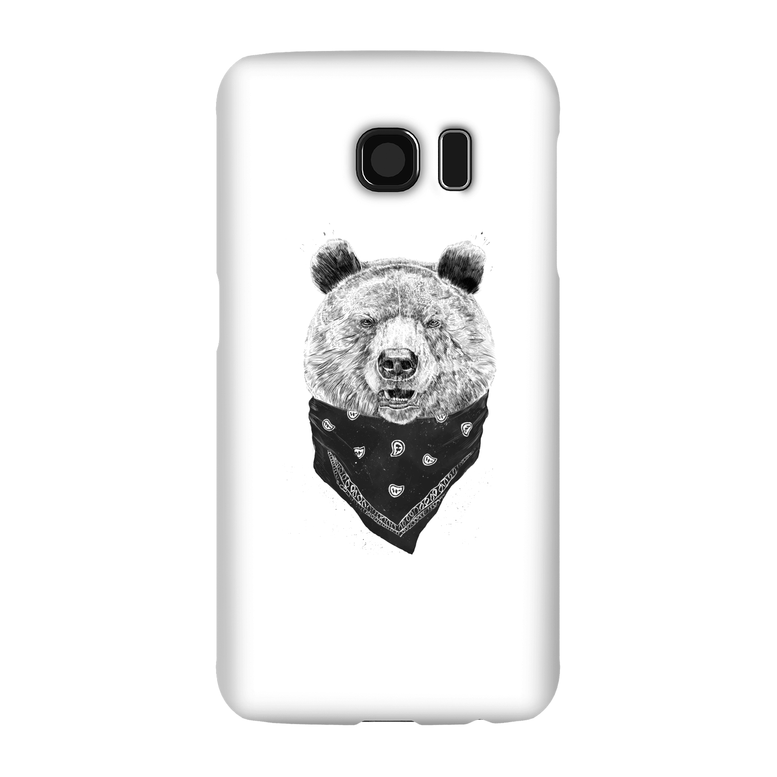 Balazs Solti Bandana Panda Phone Case for iPhone and Android - Samsung S6 - Snap Case - Matte