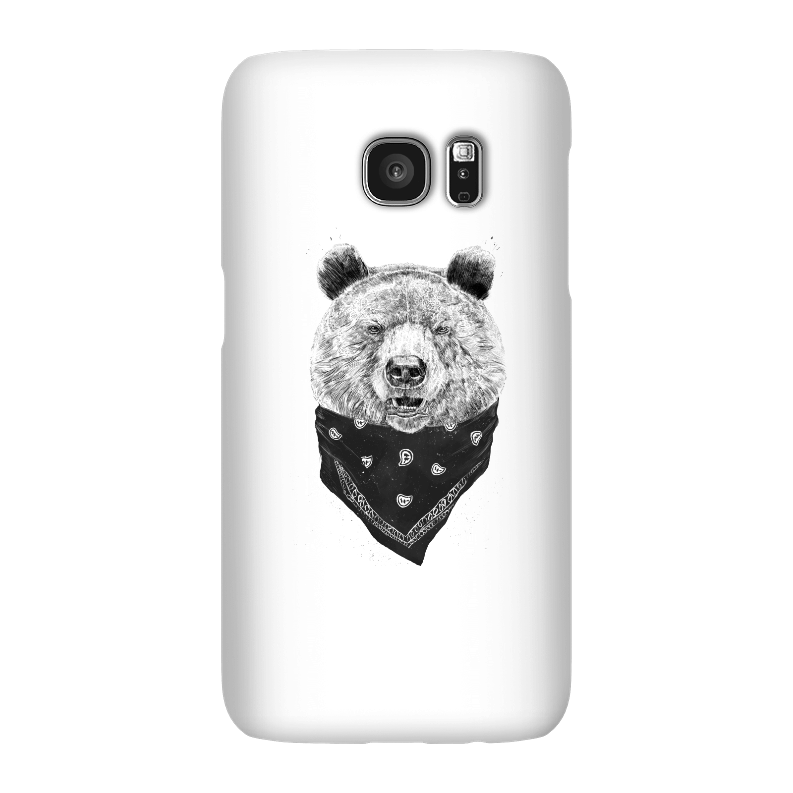 Balazs Solti Bandana Panda Phone Case for iPhone and Android - Samsung S7 - Snap Case - Matte