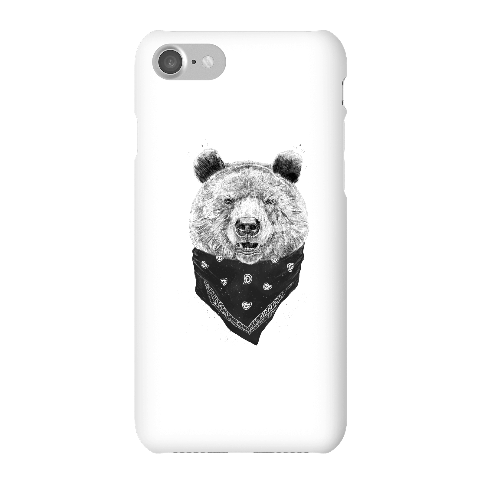 Balazs Solti Bandana Panda Phone Case for iPhone and Android - iPhone 7 - Snap Case - Gloss
