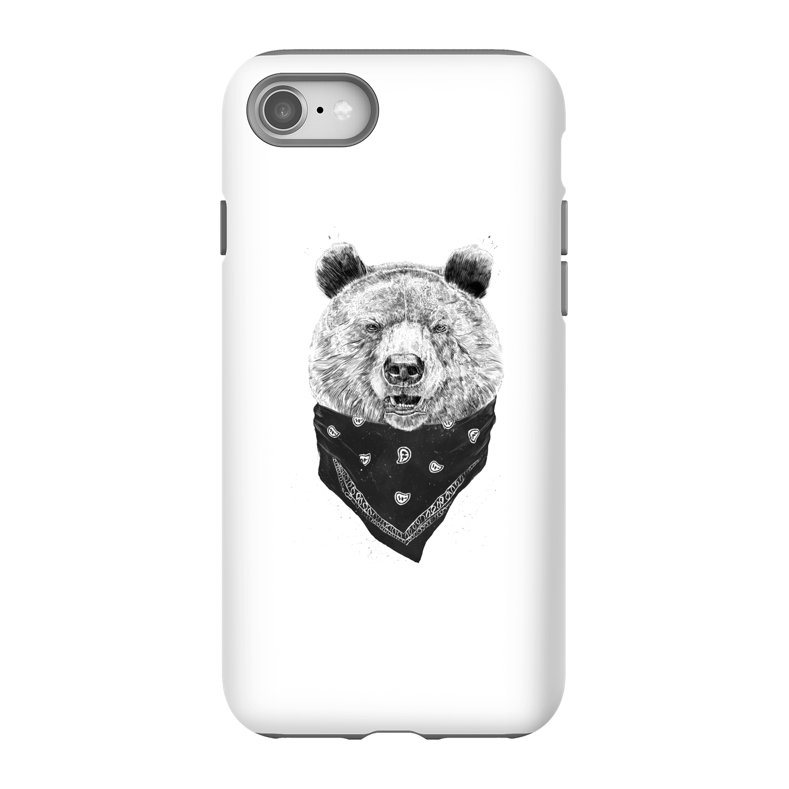 Balazs Solti Bandana Panda Phone Case for iPhone and Android - iPhone 8 - Tough Case - Gloss