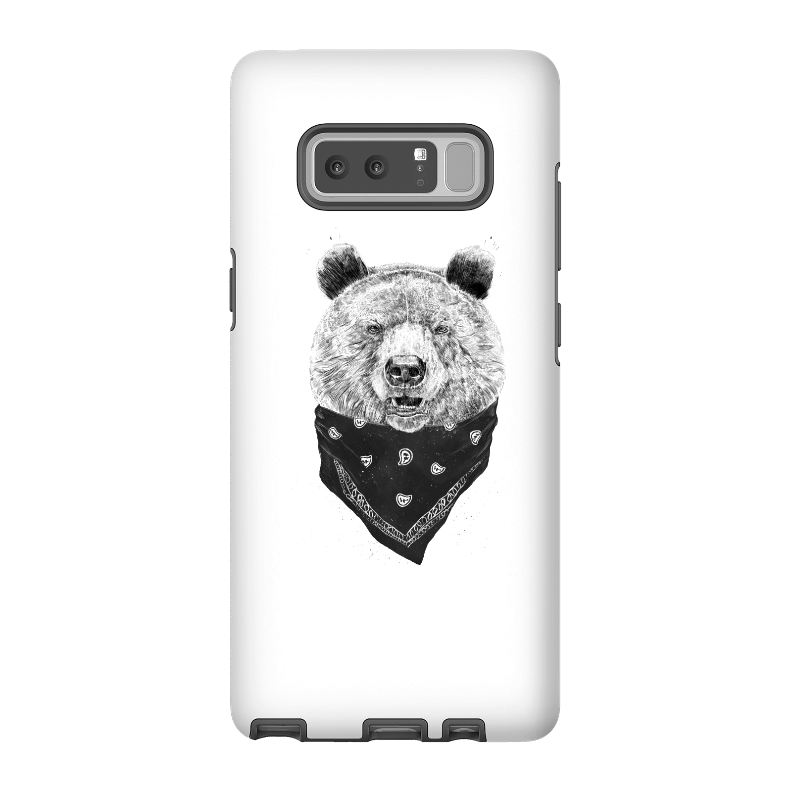 Balazs Solti Bandana Panda Phone Case for iPhone and Android - Samsung Note 8 - Tough Case - Gloss