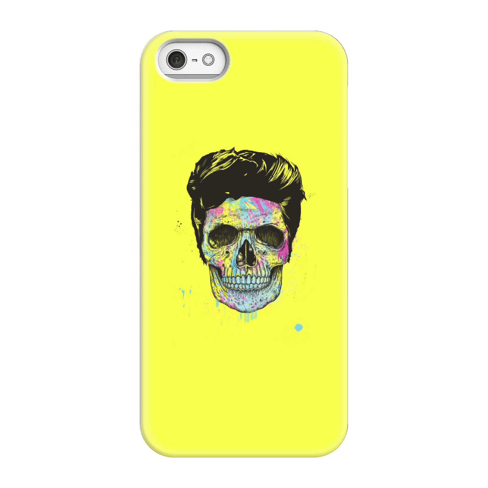 Balazs Solti Colourful Skull Phone Case for iPhone and Android - iPhone 5/5s - Snap Case - Matte