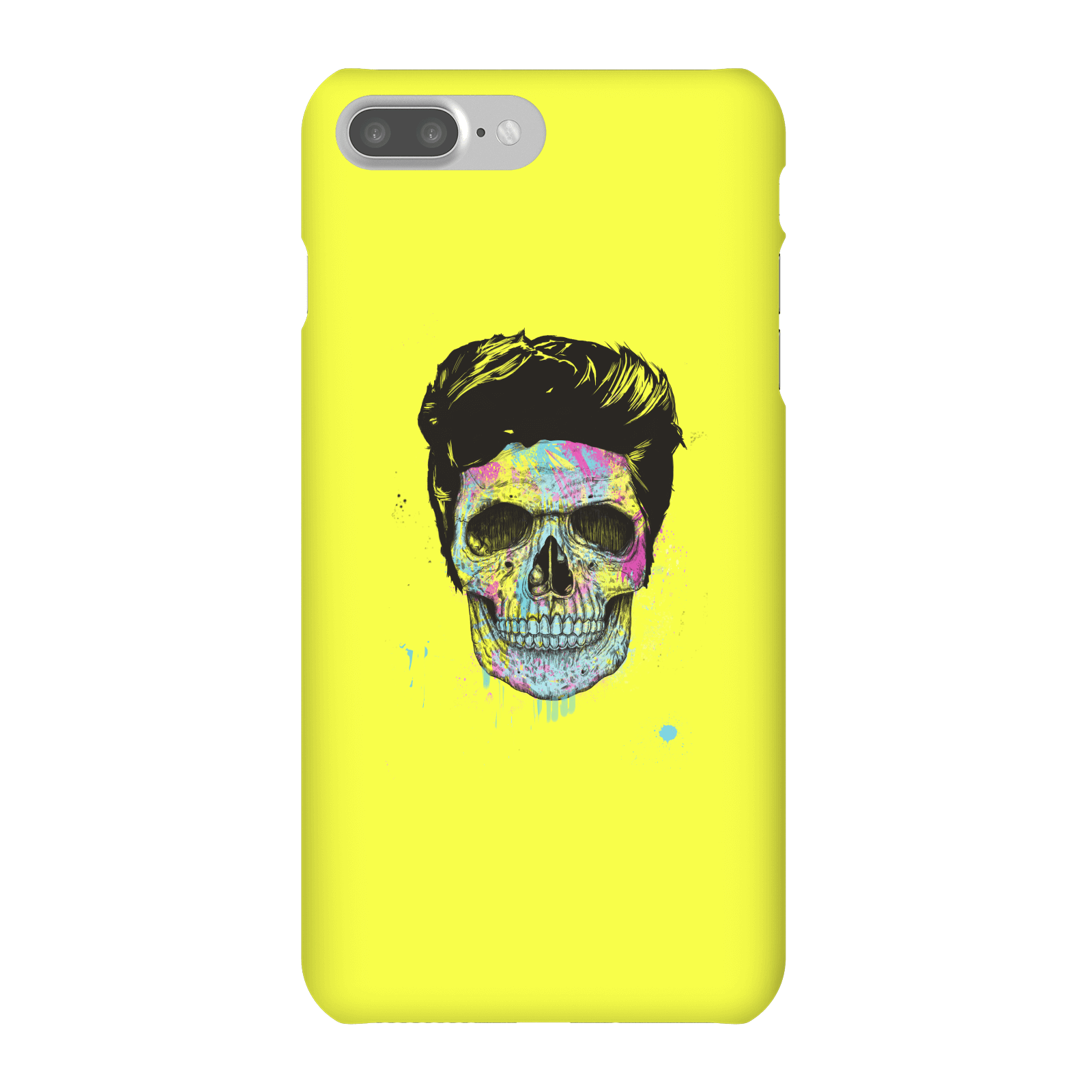 Balazs Solti Colourful Skull Phone Case for iPhone and Android - iPhone 7 Plus - Snap Case - Matte