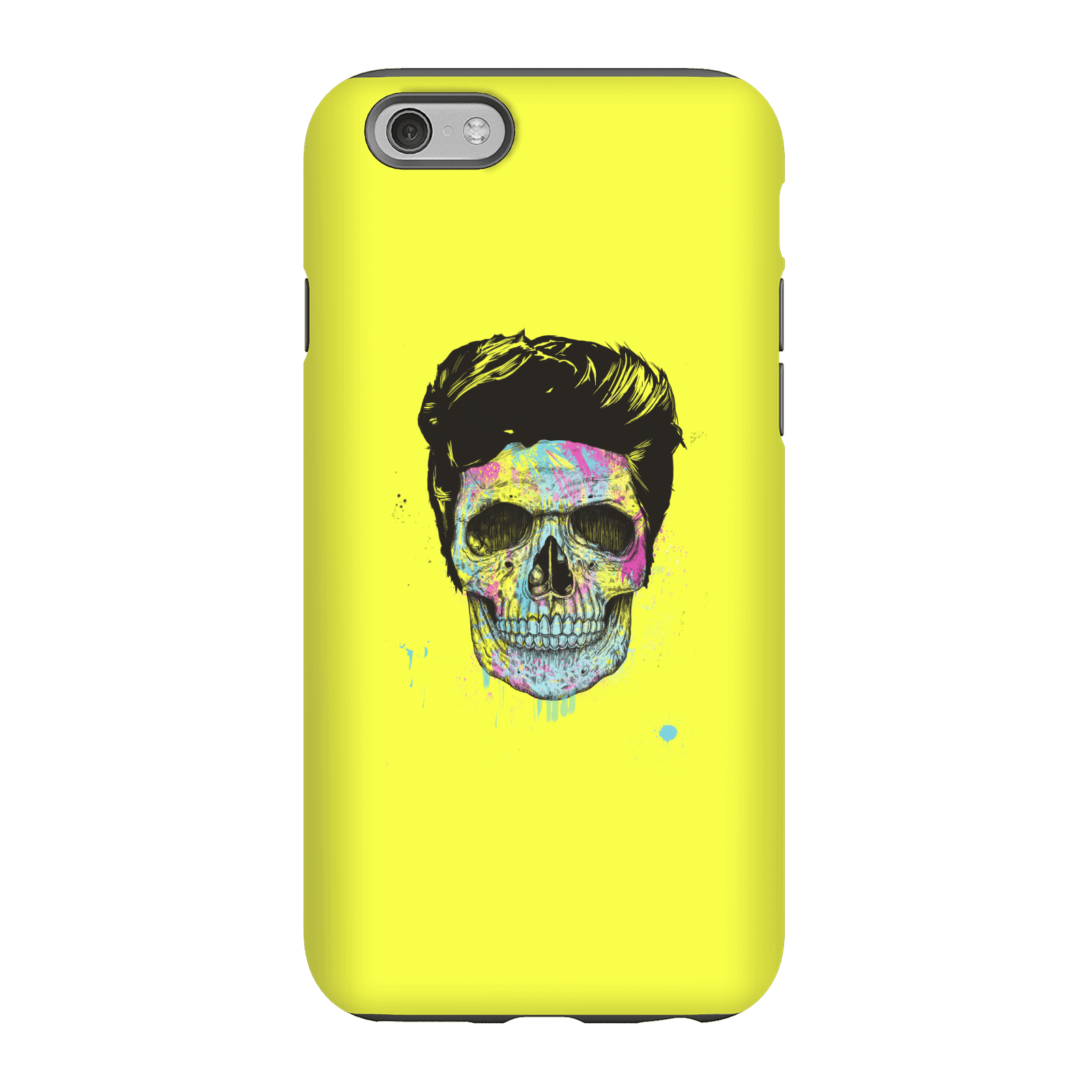 Balazs Solti Colourful Skull Phone Case for iPhone and Android - iPhone 6 - Tough Case - Matte
