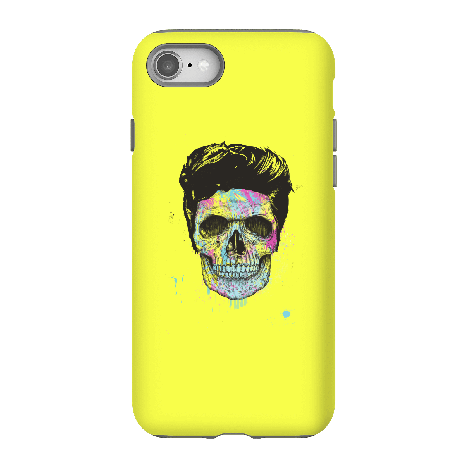 Balazs Solti Colourful Skull Phone Case for iPhone and Android - iPhone 8 - Tough Case - Matte