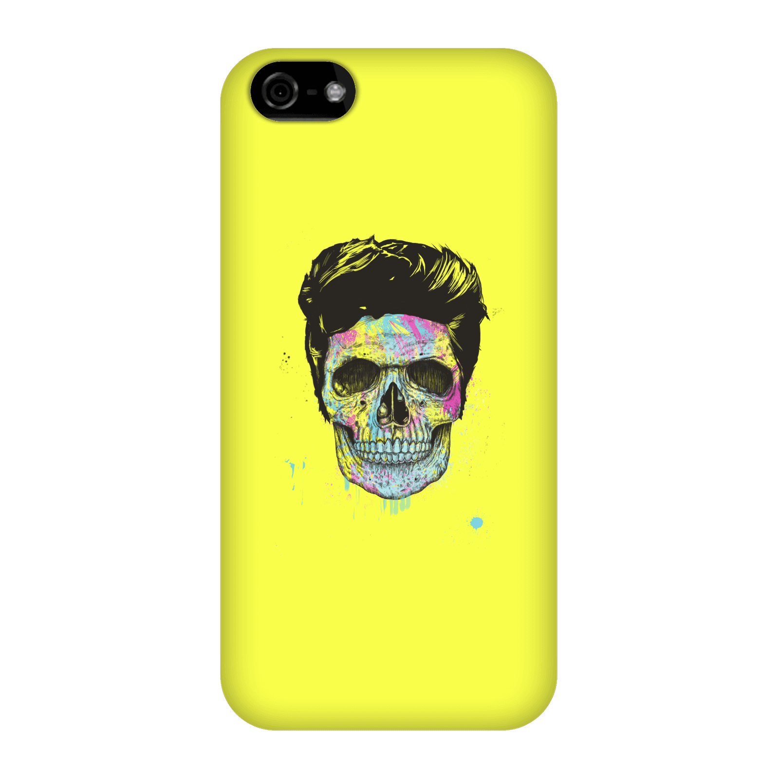 Balazs Solti Colourful Skull Phone Case for iPhone and Android - iPhone 5C - Snap Case - Gloss