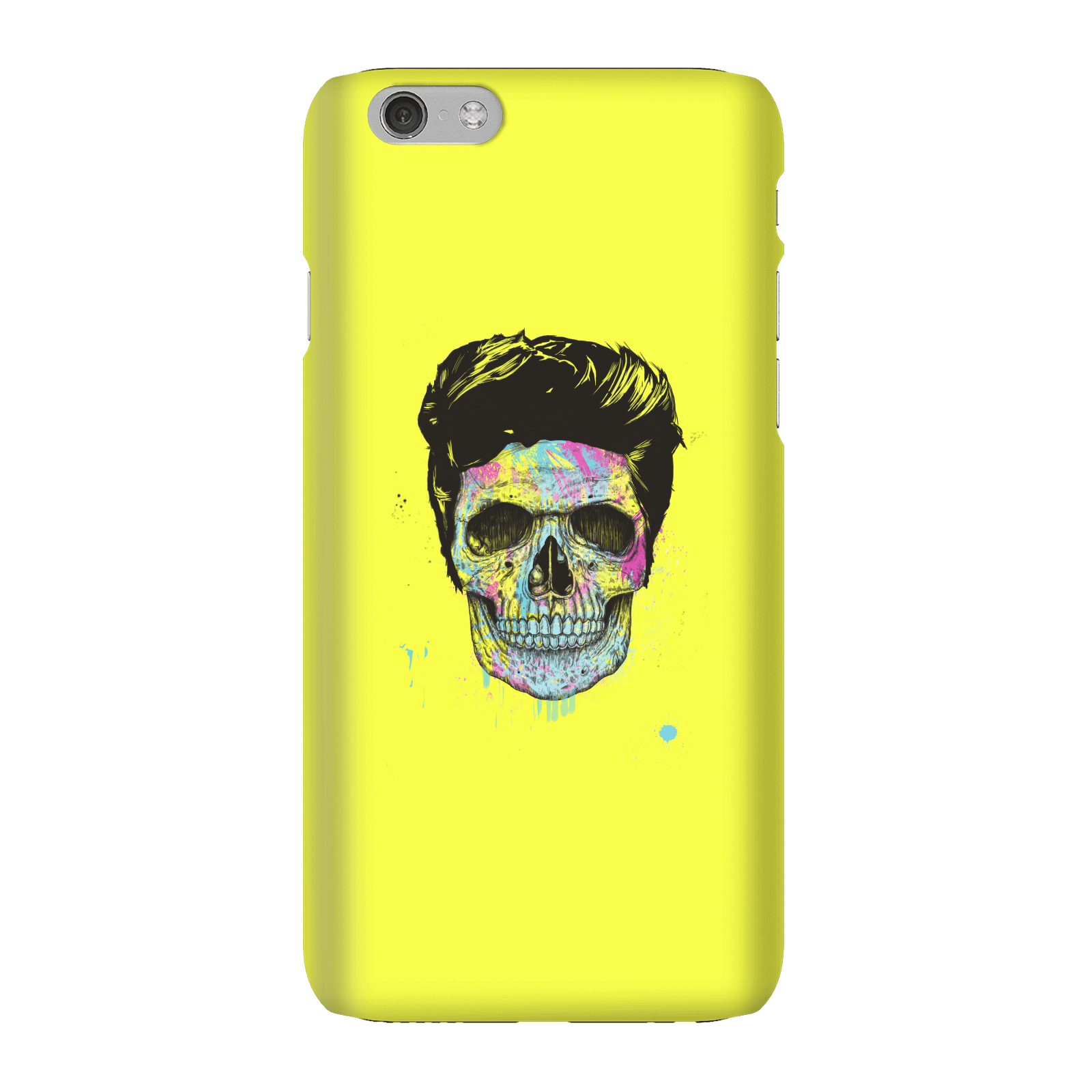 Balazs Solti Colourful Skull Phone Case for iPhone and Android - iPhone 6 - Snap Case - Gloss