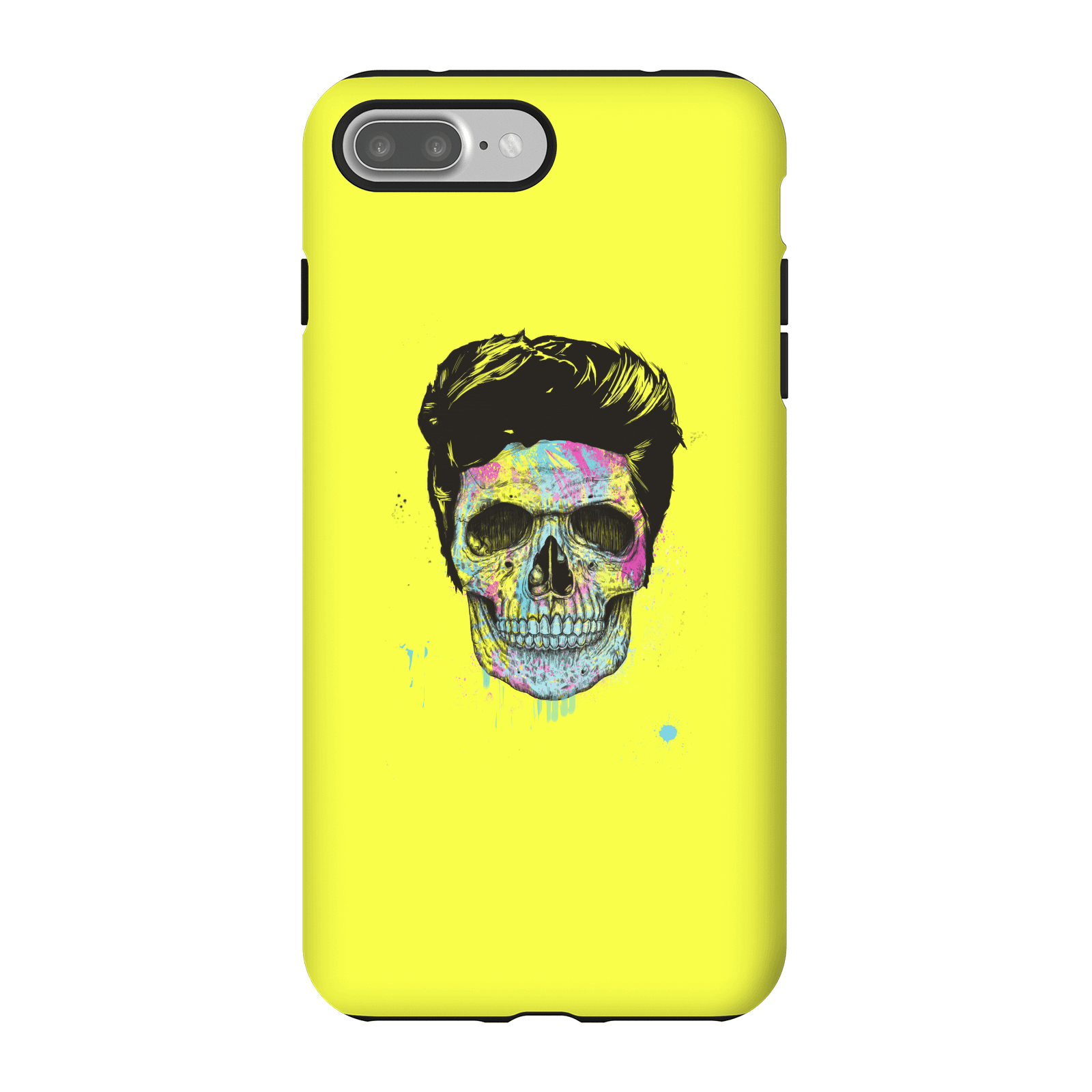 Balazs Solti Colourful Skull Phone Case for iPhone and Android - iPhone 7 Plus - Tough Case - Gloss