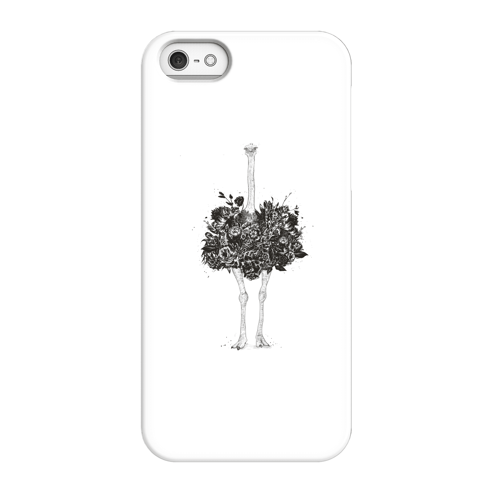 Balazs Solti Ostrich Phone Case for iPhone and Android - iPhone 5/5s - Snap Case - Matte