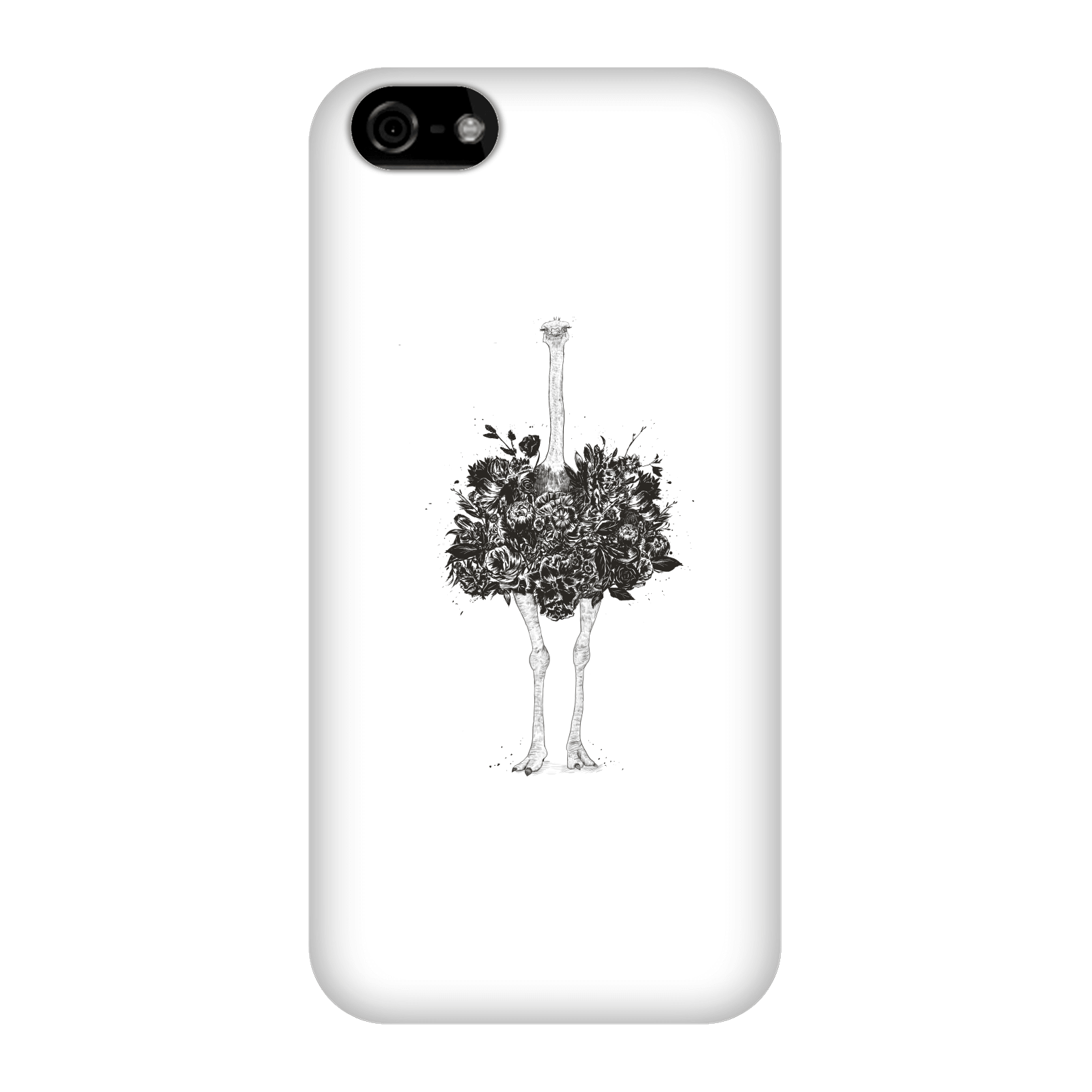 Balazs Solti Ostrich Phone Case for iPhone and Android - iPhone 5C - Snap Case - Matte