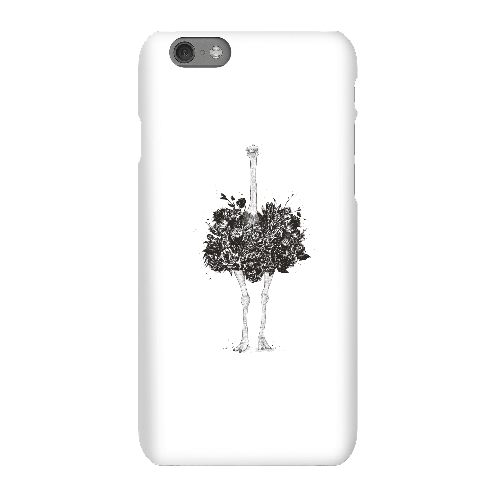 Balazs Solti Ostrich Phone Case for iPhone and Android - iPhone 6S - Snap Case - Matte