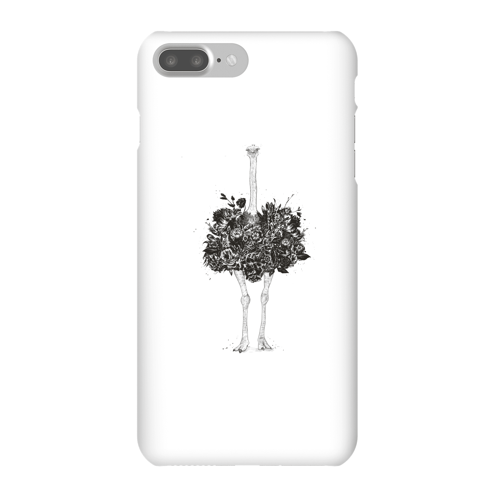 Balazs Solti Ostrich Phone Case for iPhone and Android - iPhone 7 Plus - Snap Case - Matte
