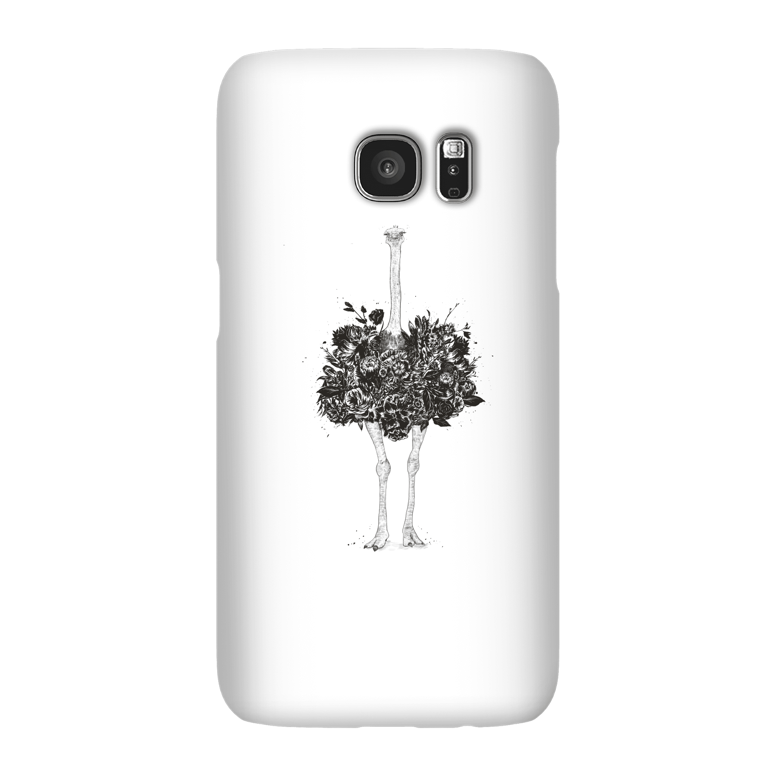 Balazs Solti Ostrich Phone Case for iPhone and Android - Samsung S7 - Snap Case - Matte