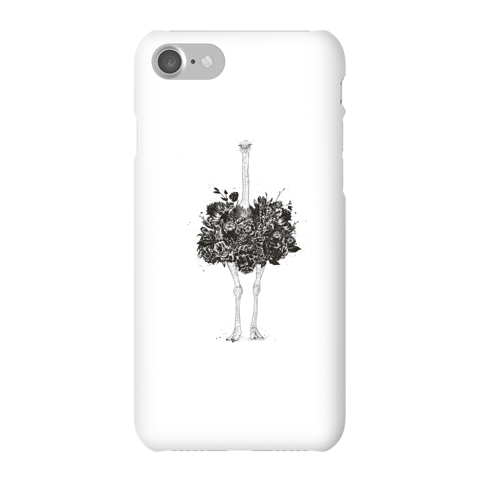 Balazs Solti Ostrich Phone Case for iPhone and Android - iPhone 7 - Snap Case - Gloss
