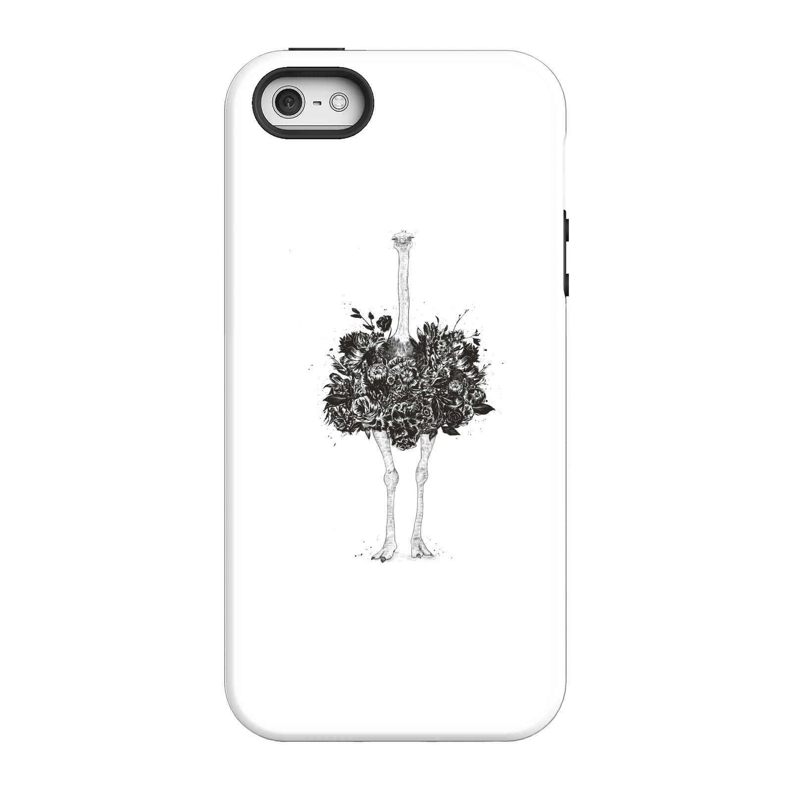 Balazs Solti Ostrich Phone Case for iPhone and Android - iPhone 5/5s - Tough Case - Gloss