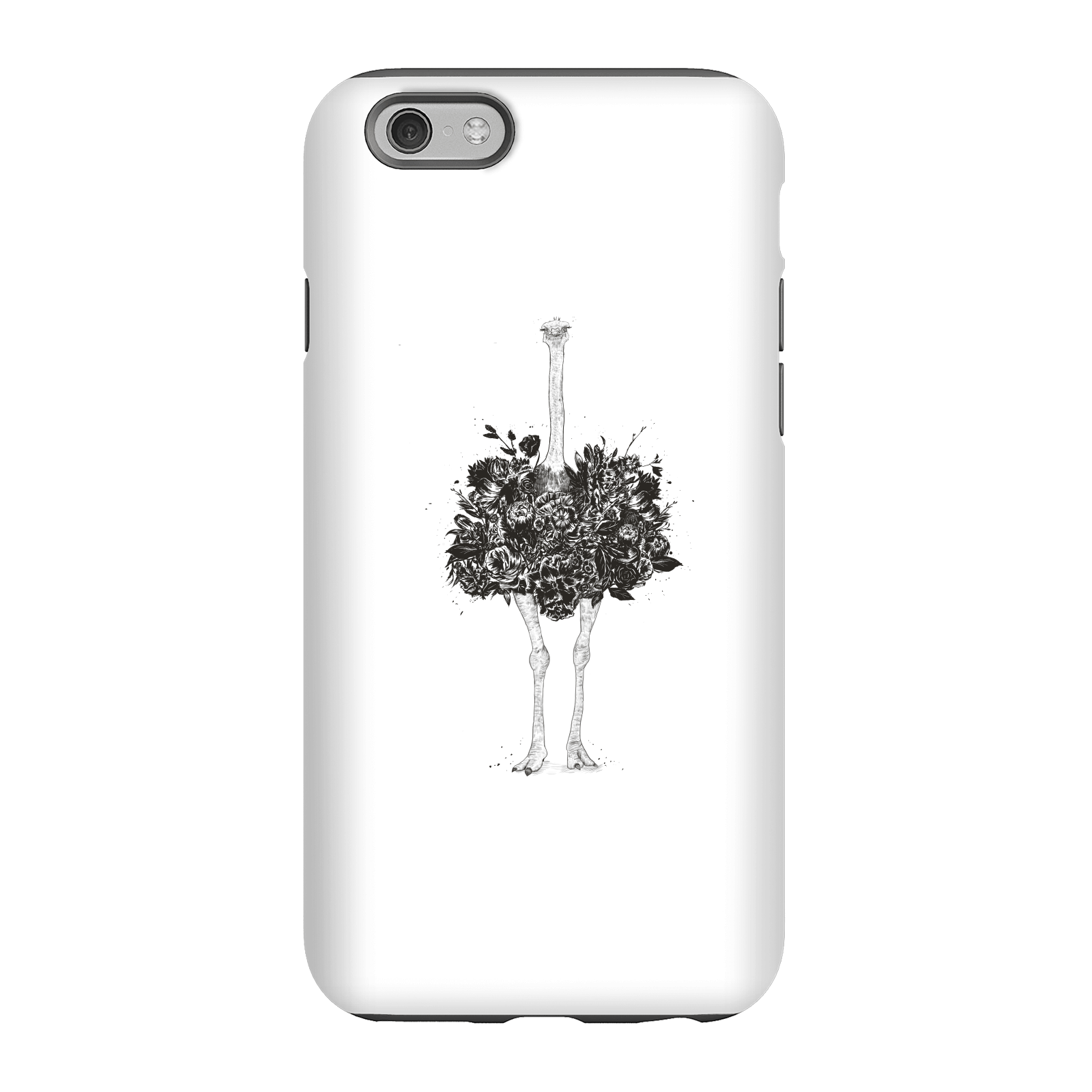 Balazs Solti Ostrich Phone Case for iPhone and Android - iPhone 6 - Tough Case - Gloss