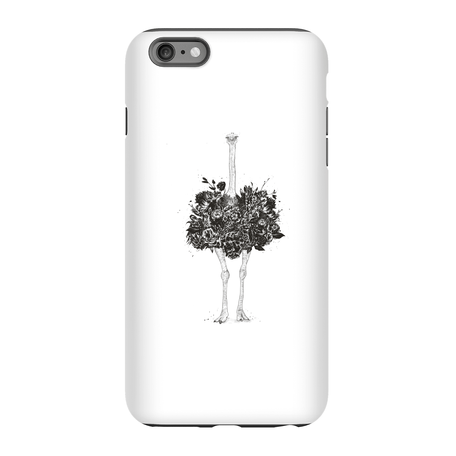 Balazs Solti Ostrich Phone Case for iPhone and Android - iPhone 6 Plus - Tough Case - Gloss