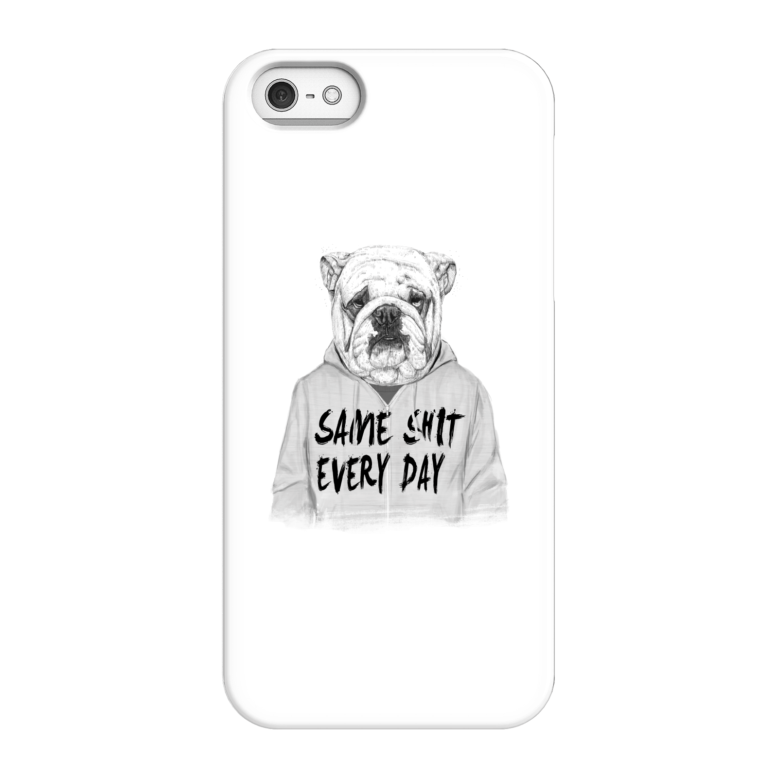 Balazs Solti Same Shit Every Day Phone Case for iPhone and Android - iPhone 5/5s - Snap Case - Matte