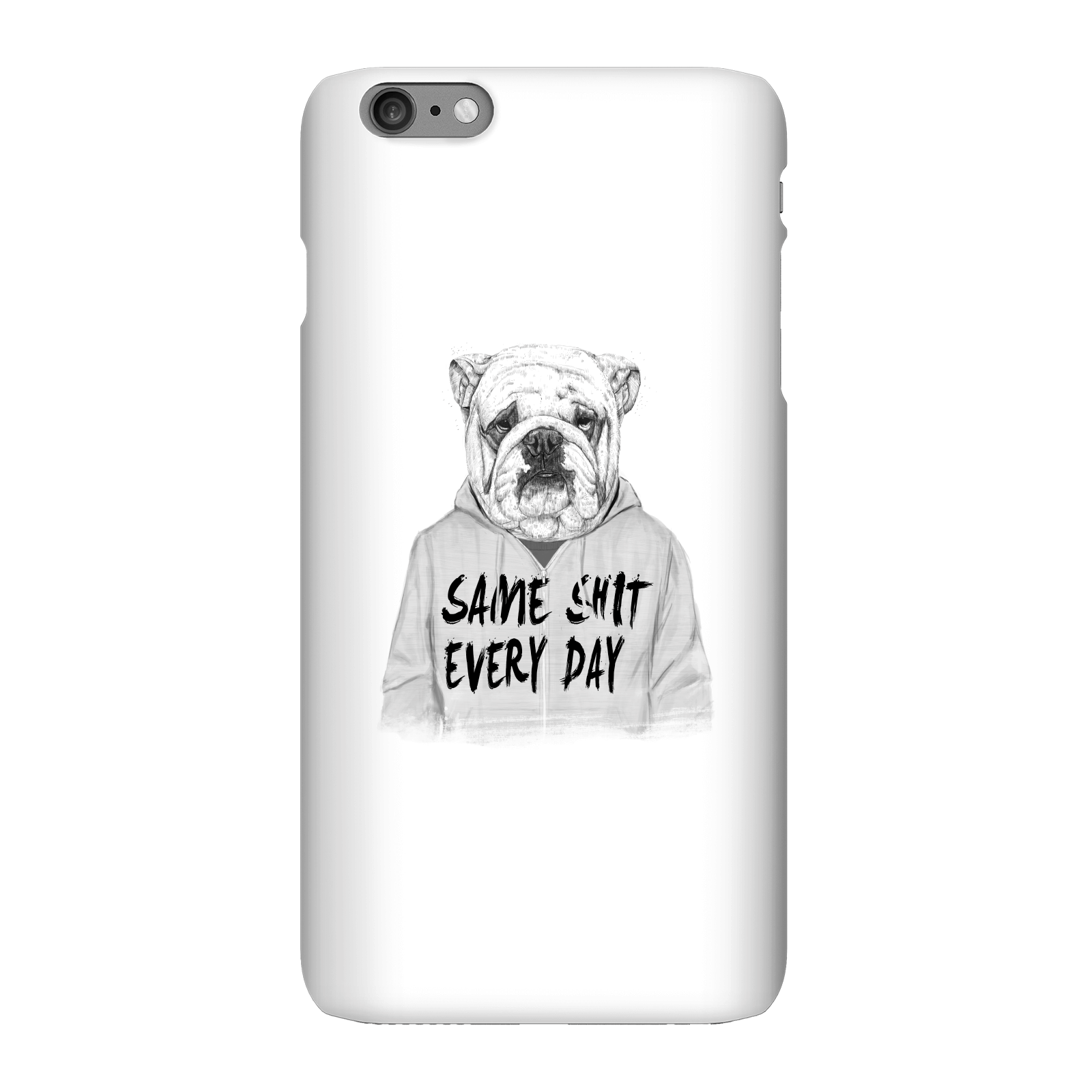 Balazs Solti Same Shit Every Day Phone Case for iPhone and Android - iPhone 6 Plus - Snap Case - Matte