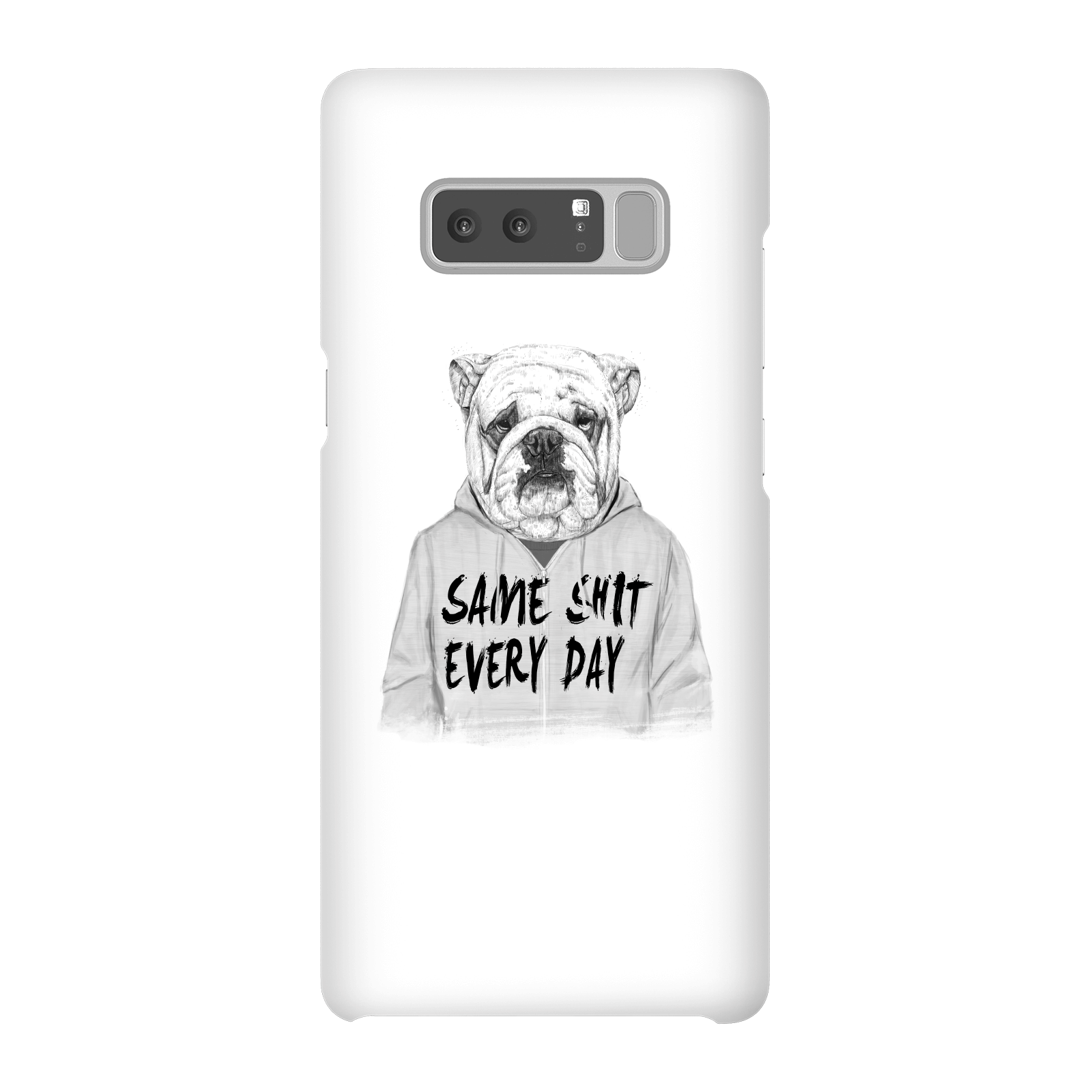 Balazs Solti Same Shit Every Day Phone Case for iPhone and Android - Samsung Note 8 - Snap Case - Matte