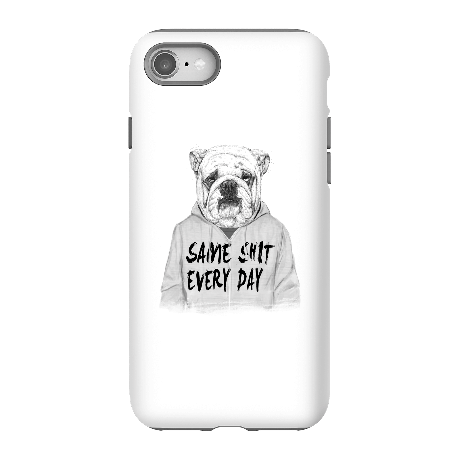 Balazs Solti Same Shit Every Day Phone Case for iPhone and Android - iPhone 8 - Tough Case - Matte