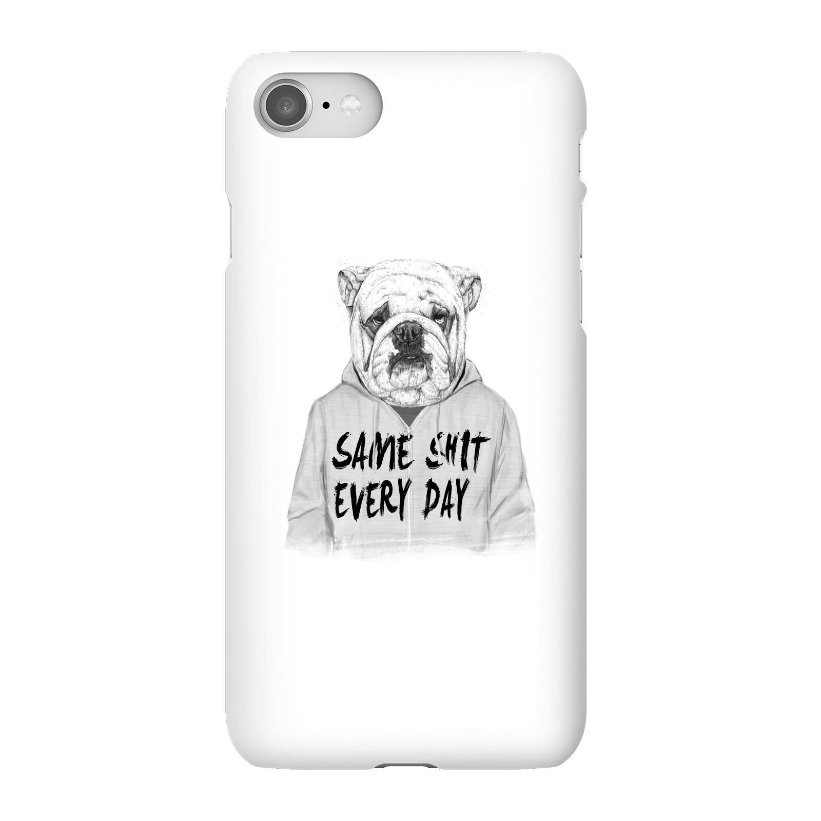 Balazs Solti Same Shit Every Day Phone Case for iPhone and Android - iPhone 8 - Snap Case - Gloss