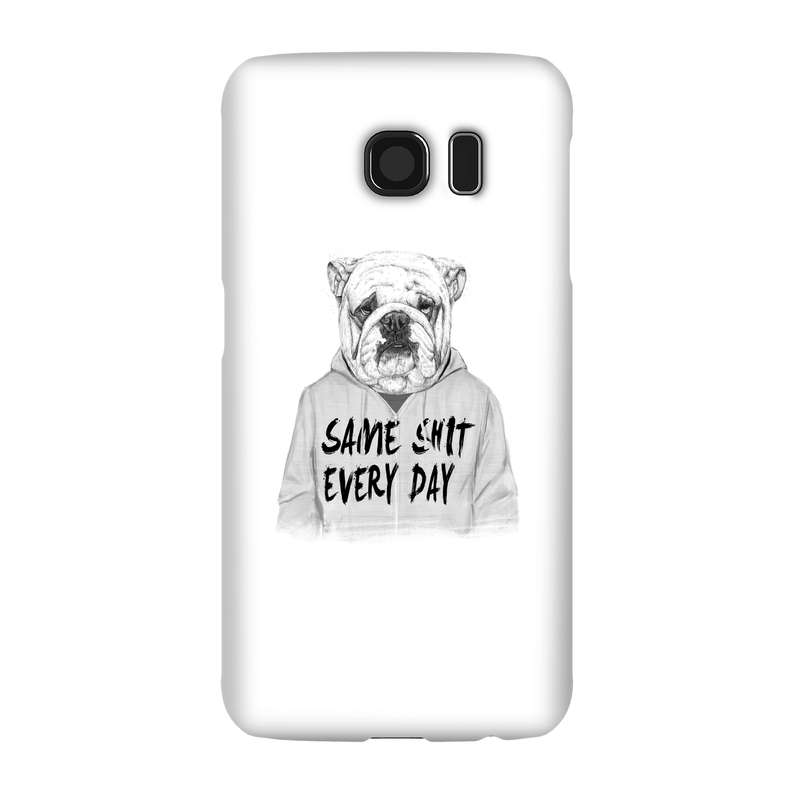 Balazs Solti Same Shit Every Day Phone Case for iPhone and Android - Samsung S6 - Snap Case - Gloss