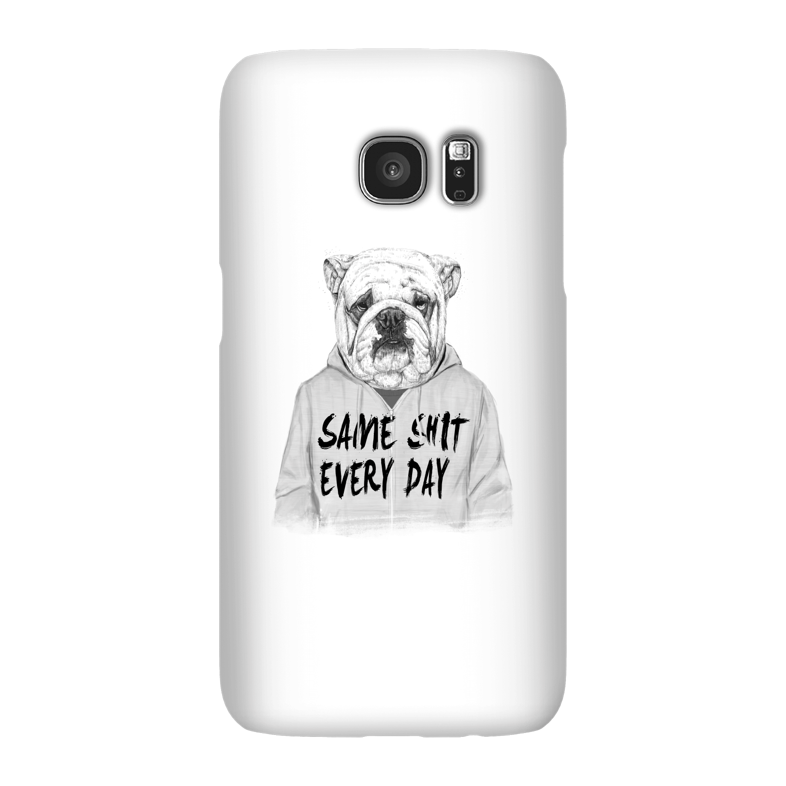 Balazs Solti Same Shit Every Day Phone Case for iPhone and Android - Samsung S7 - Snap Case - Gloss