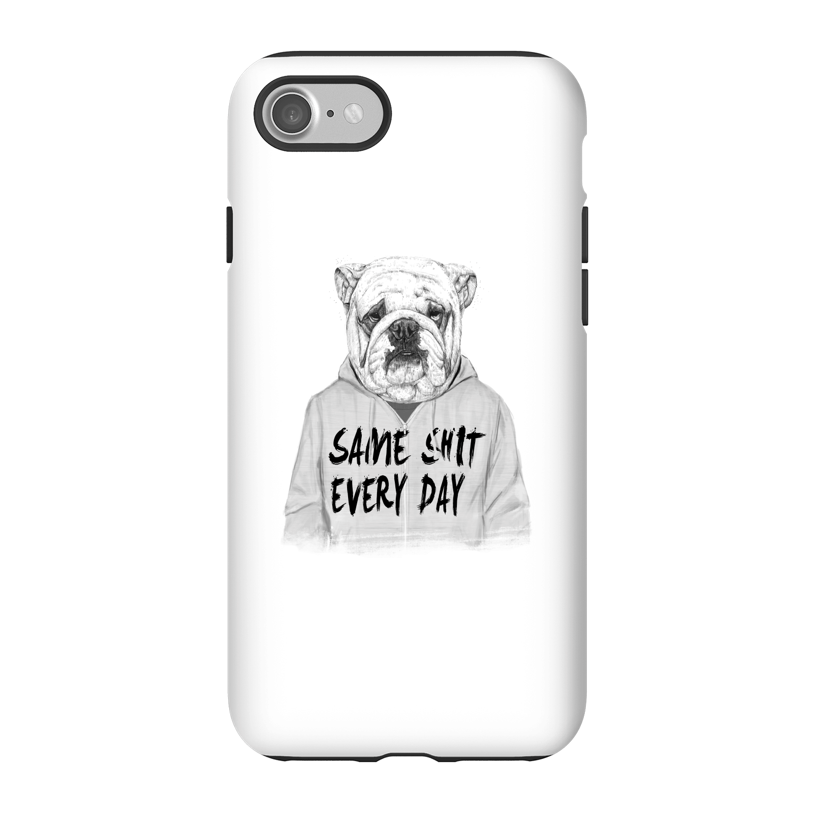 Balazs Solti Same Shit Every Day Phone Case for iPhone and Android - iPhone 7 - Tough Case - Gloss