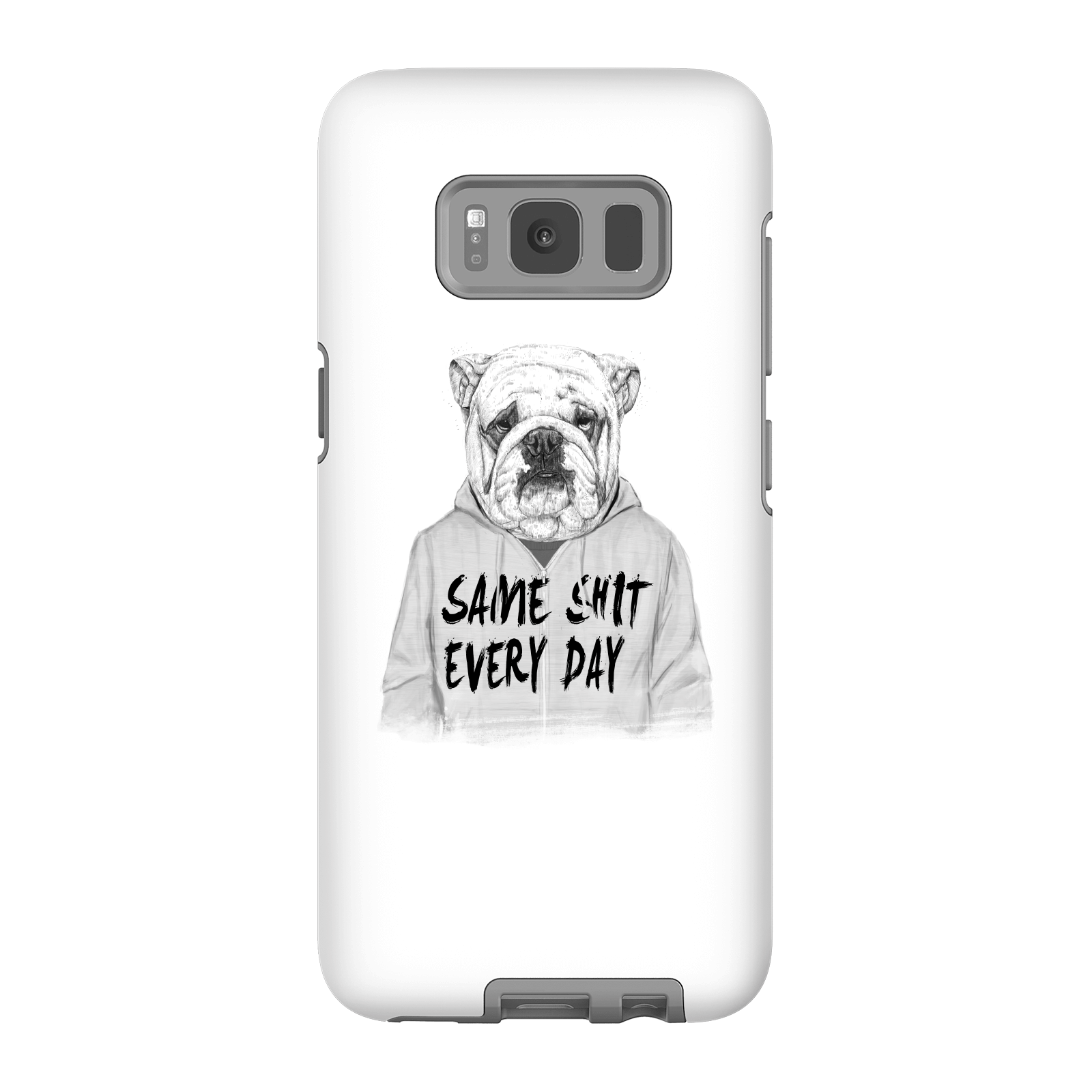 balazs solti same shit every day phone case for iphone and android - samsung s8 - tough case - gloss