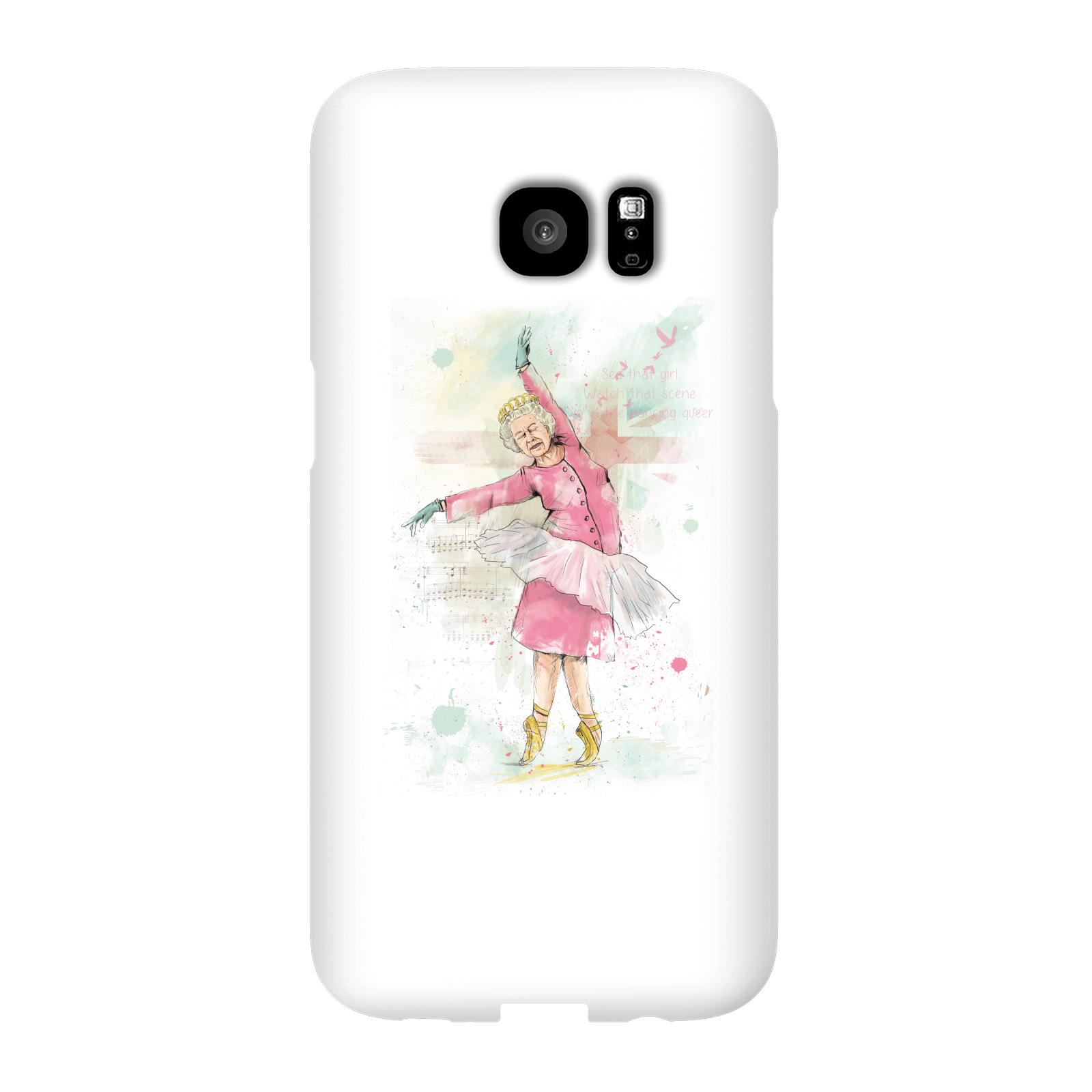 Balazs Solti Dancing Queen Phone Case for iPhone and Android - Samsung S7 Edge - Snap Case - Matte