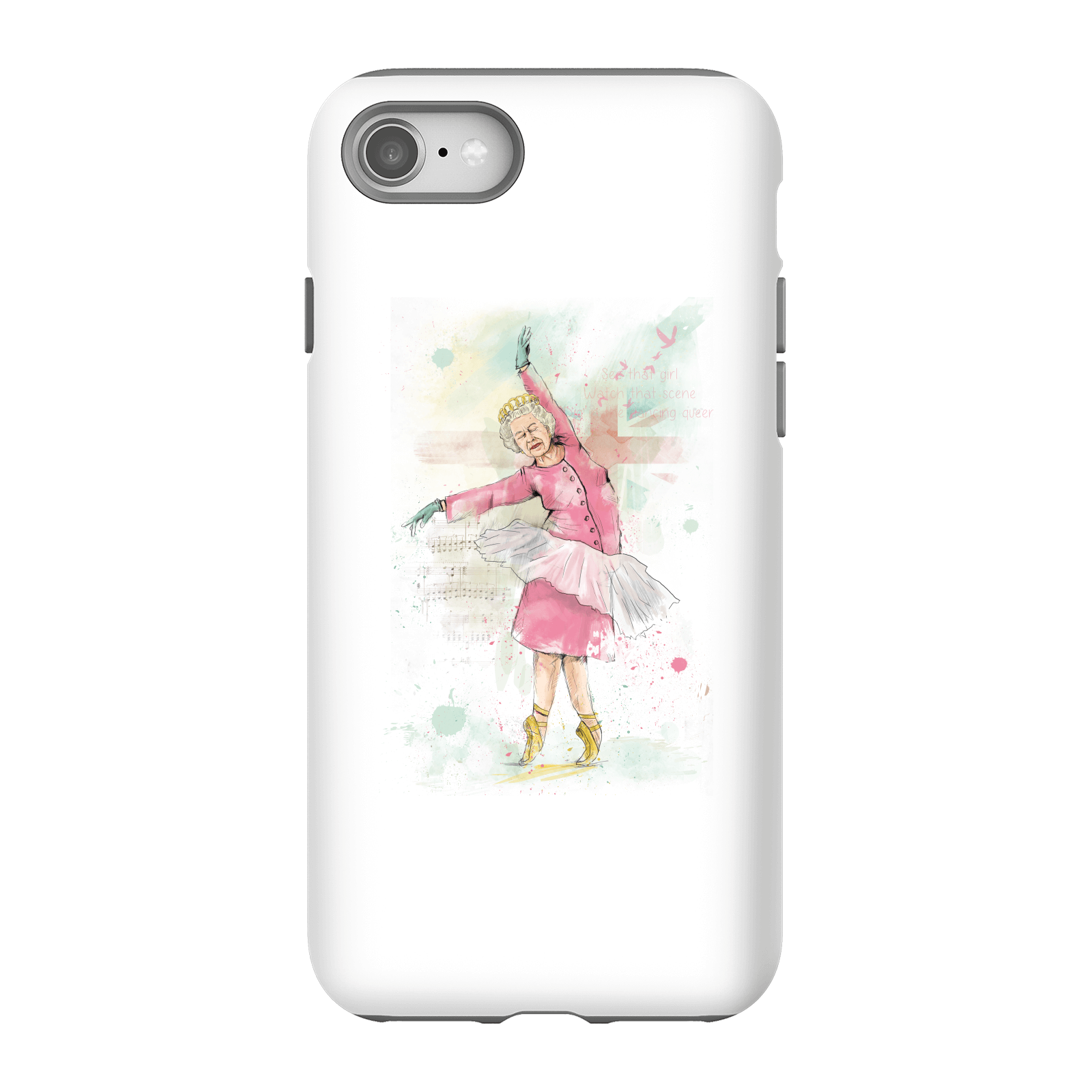Balazs Solti Dancing Queen Phone Case for iPhone and Android - iPhone 8 - Tough Case - Matte