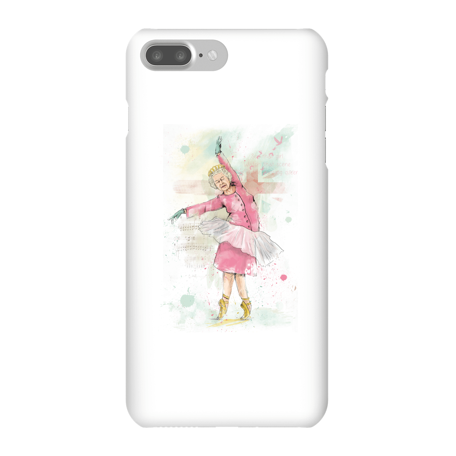 Balazs Solti Dancing Queen Phone Case for iPhone and Android - iPhone 7 Plus - Snap Case - Gloss