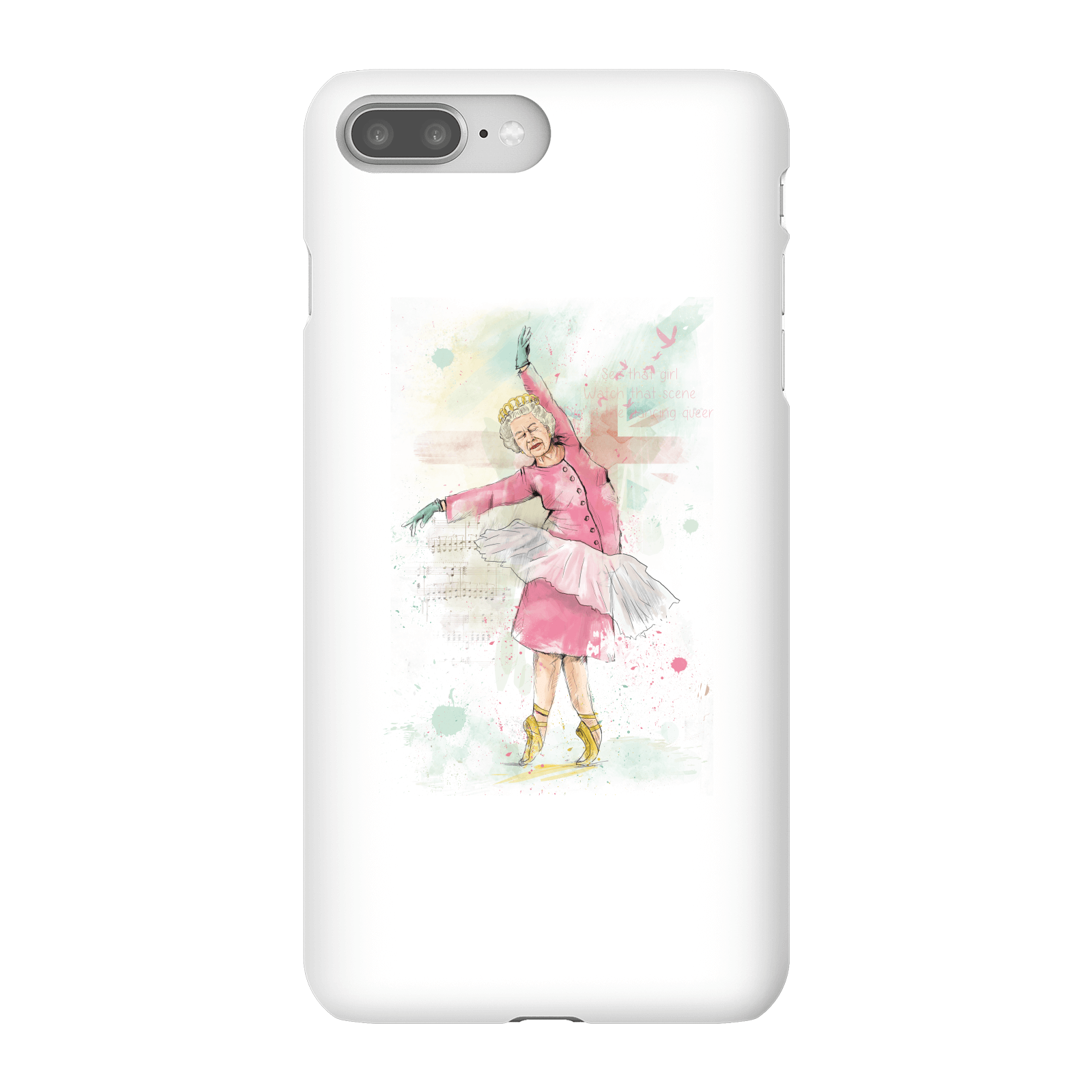 Balazs Solti Dancing Queen Phone Case for iPhone and Android - iPhone 8 Plus - Snap Case - Gloss
